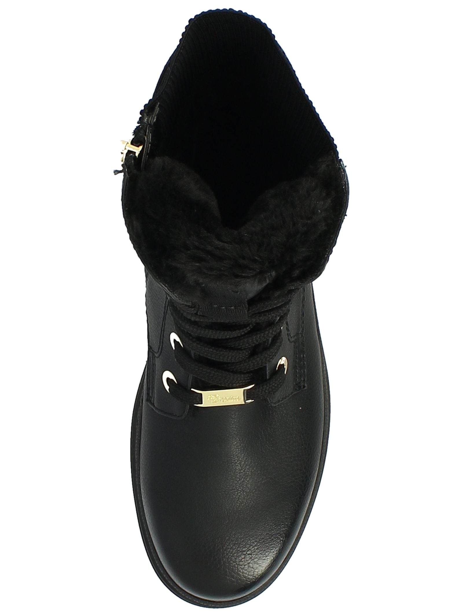 TOM TAILOR Schnürstiefelette »Tom Tailor Stiefelette Lederimitat/Textil«