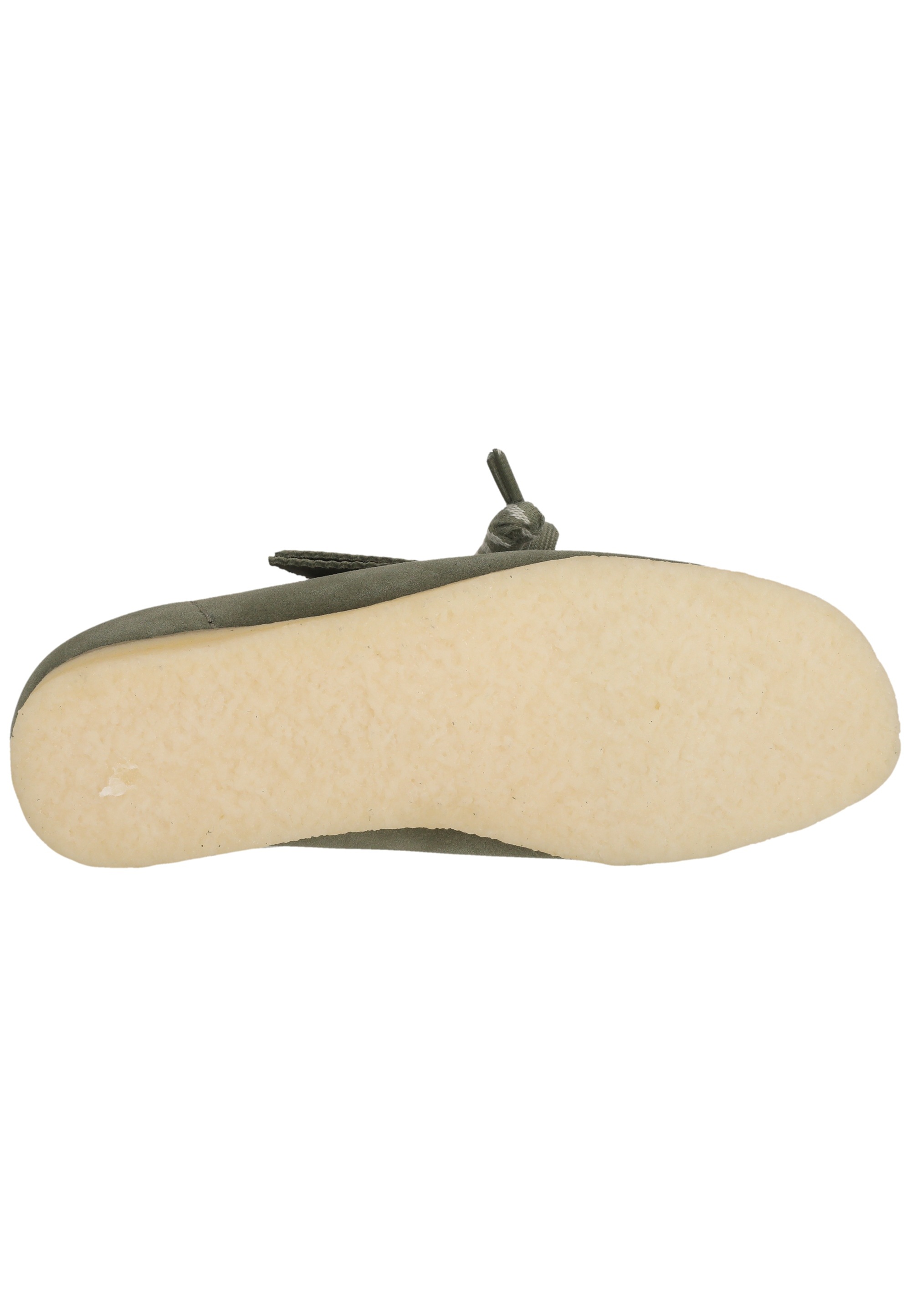 Clarks Schnürschuh »Wallabee Boot. Khaki/Green Sde«  mit ikonischer Sohle