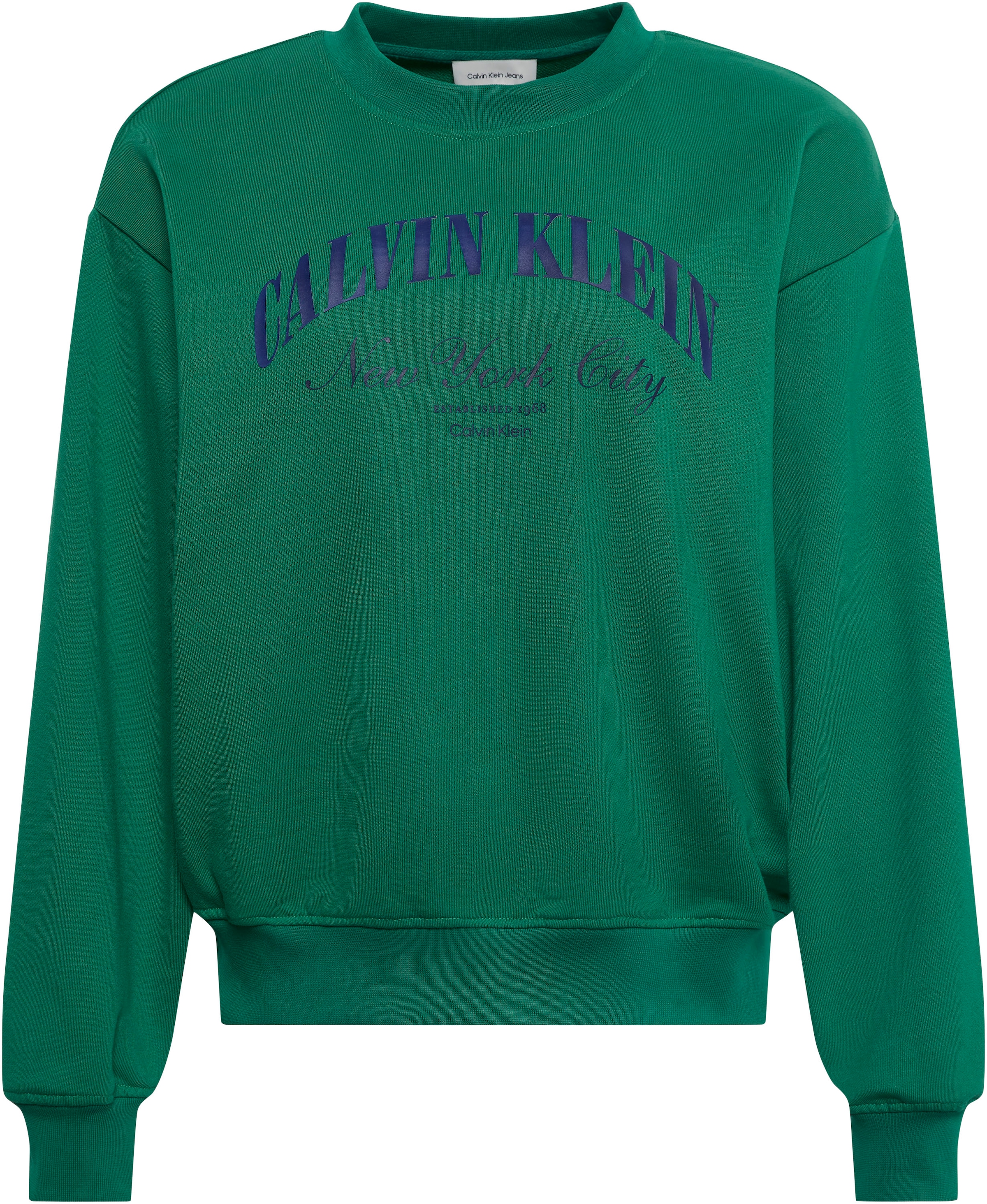 Calvin Klein Jeans Sweatshirt, Regular fit, mit Druck günstig online kaufen