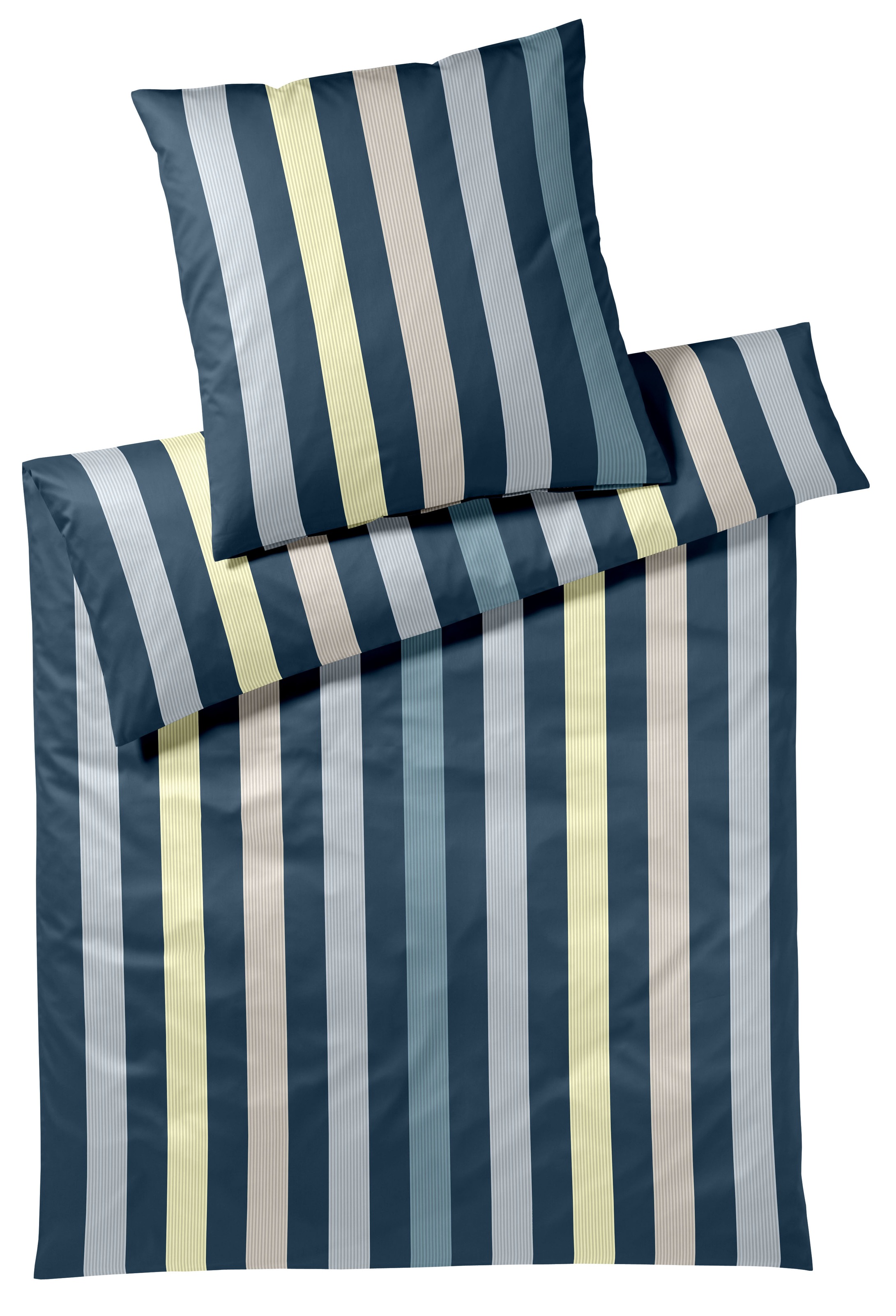 Elegante Bettwäsche "Melody" 2 Stk. tlg. angenehmes Hautgefühl günstig online kaufen