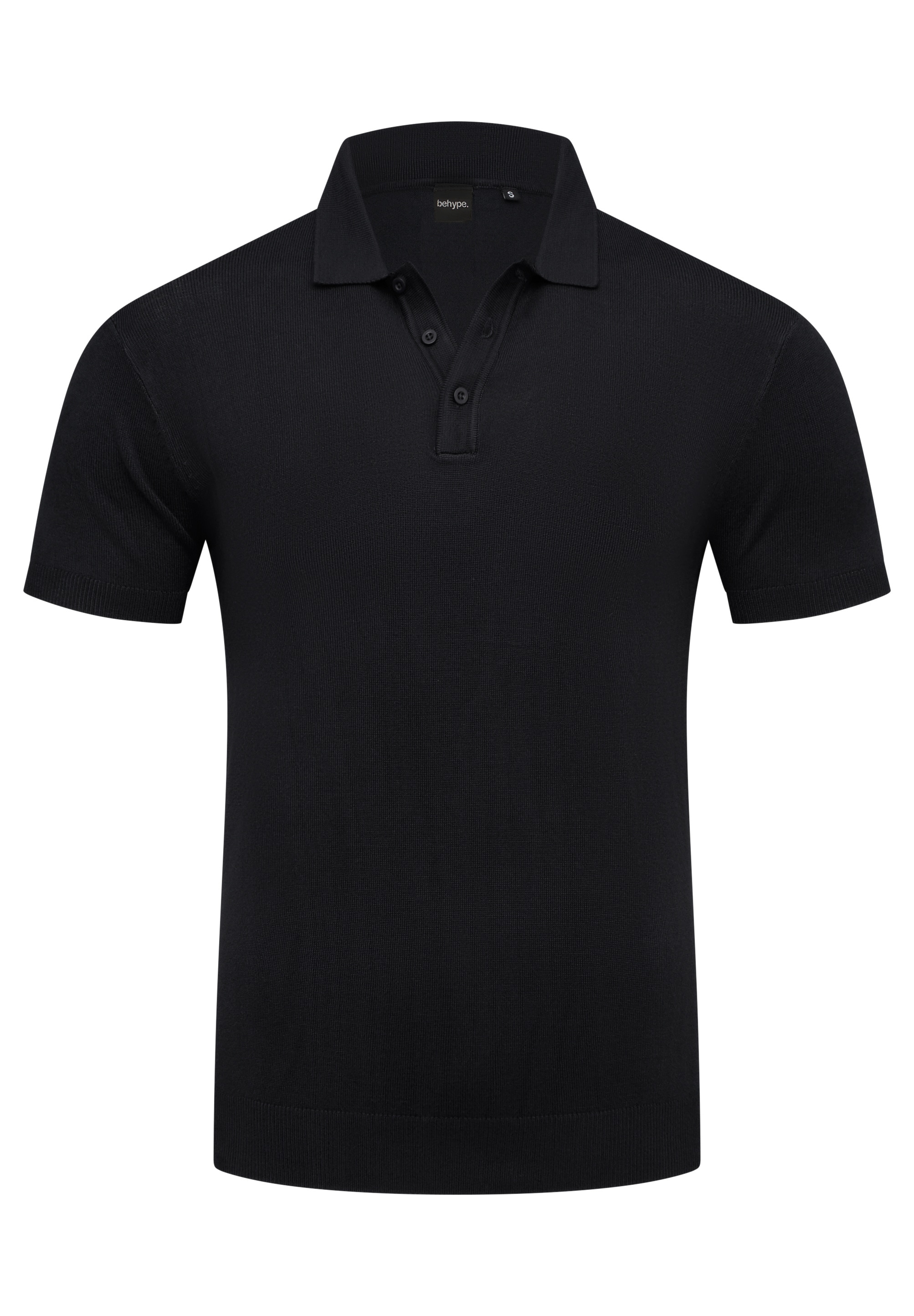 behype Poloshirt »KP-100 Knit Polo«, im klassischen Design