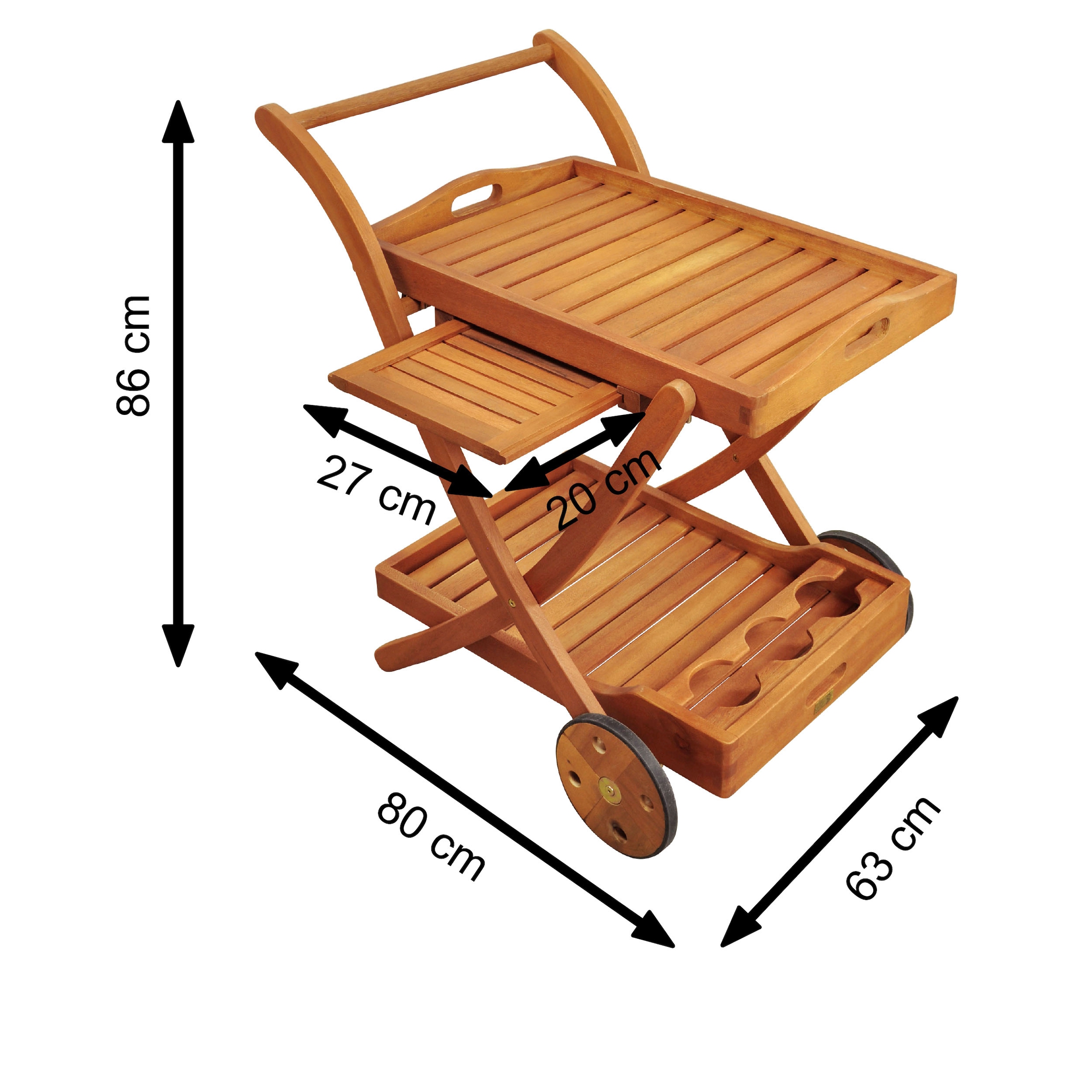 indoba Servierwagen kaufen | IND-70004-SW »Sun Flair«, BAUR