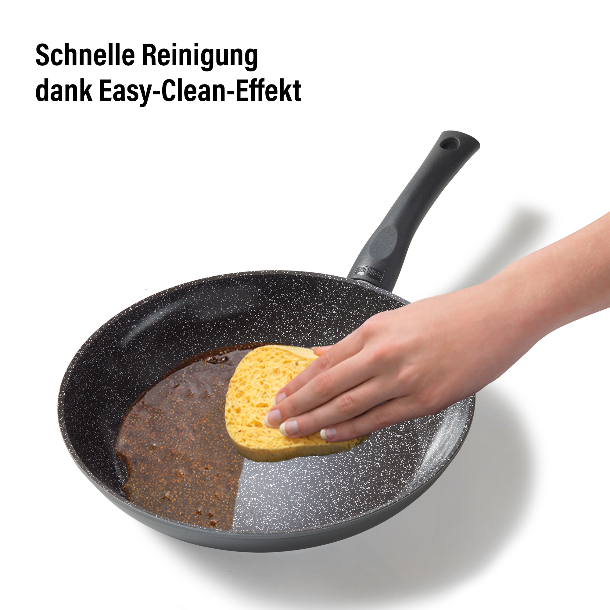 STONELINE Topf-Set »STONELINE® 17-teiliges Koch-Set, mit Glasdeckeln« Set, 17 tlg. tlg. Aluminium | Keramik