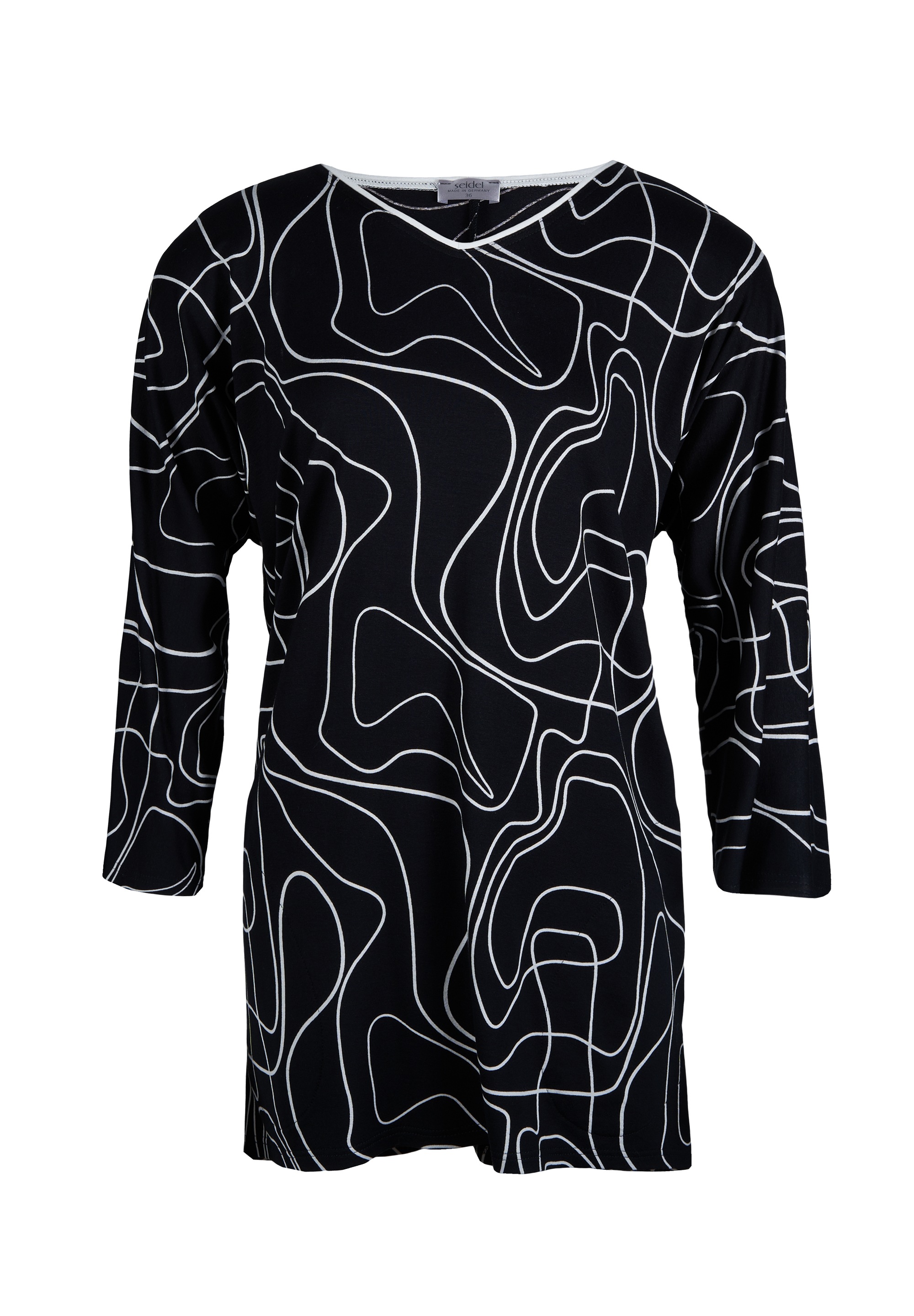 Thumbnail - Seidel Moden Longshirt mit grafischem Print - SEIDEL MODEN