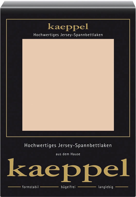 Kaeppel "Single Jersey Mako Cotton" Bettlaken aus 100% Baumwolle