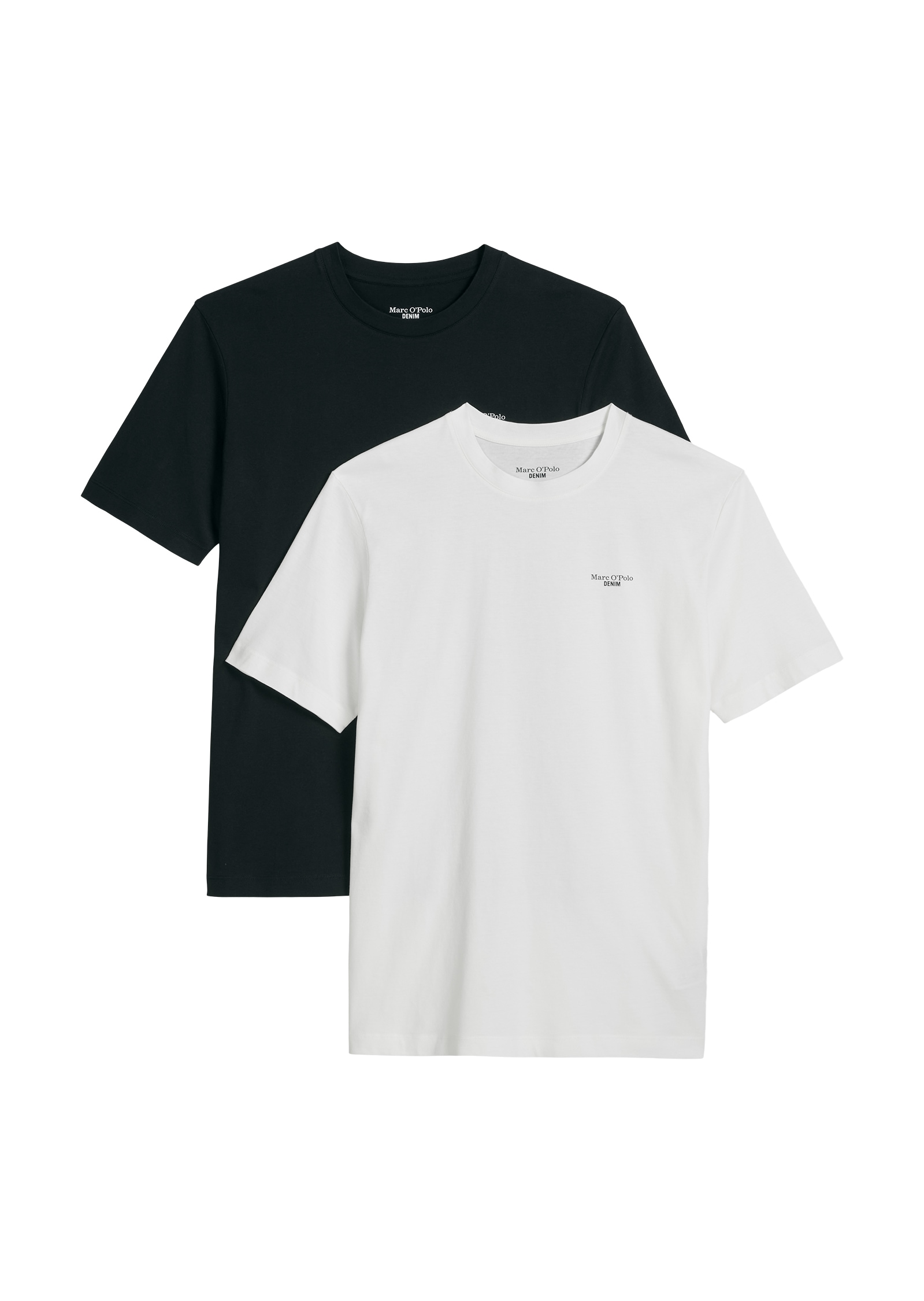 Marc OPolo DENIM "regular fit im 2er Pack, in softem Single Jersey" 2 tlg.