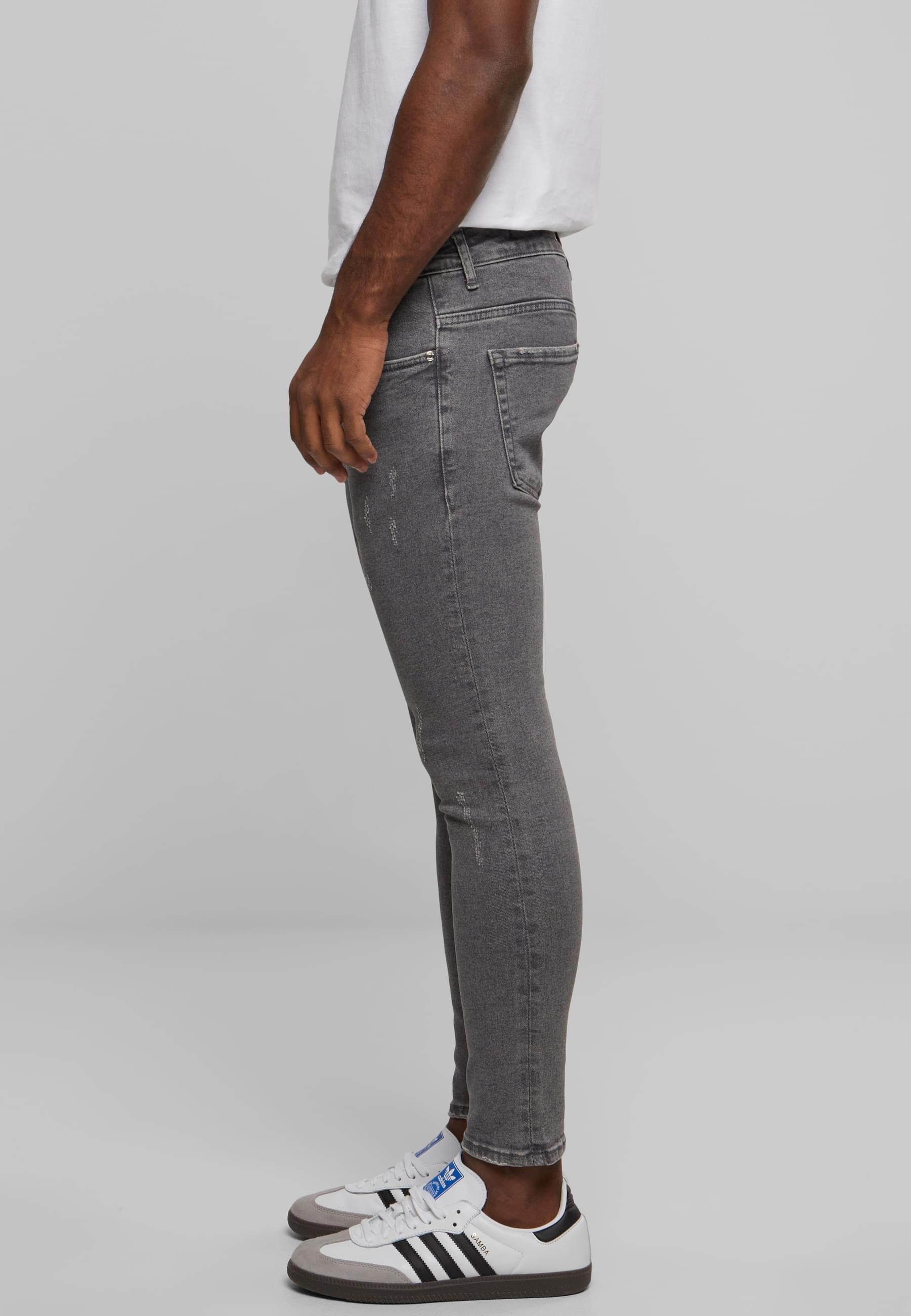 2Y Studios Bequeme Jeans »2Y Studios Herren 2Y Destroyed Skinny Cropped Denim«