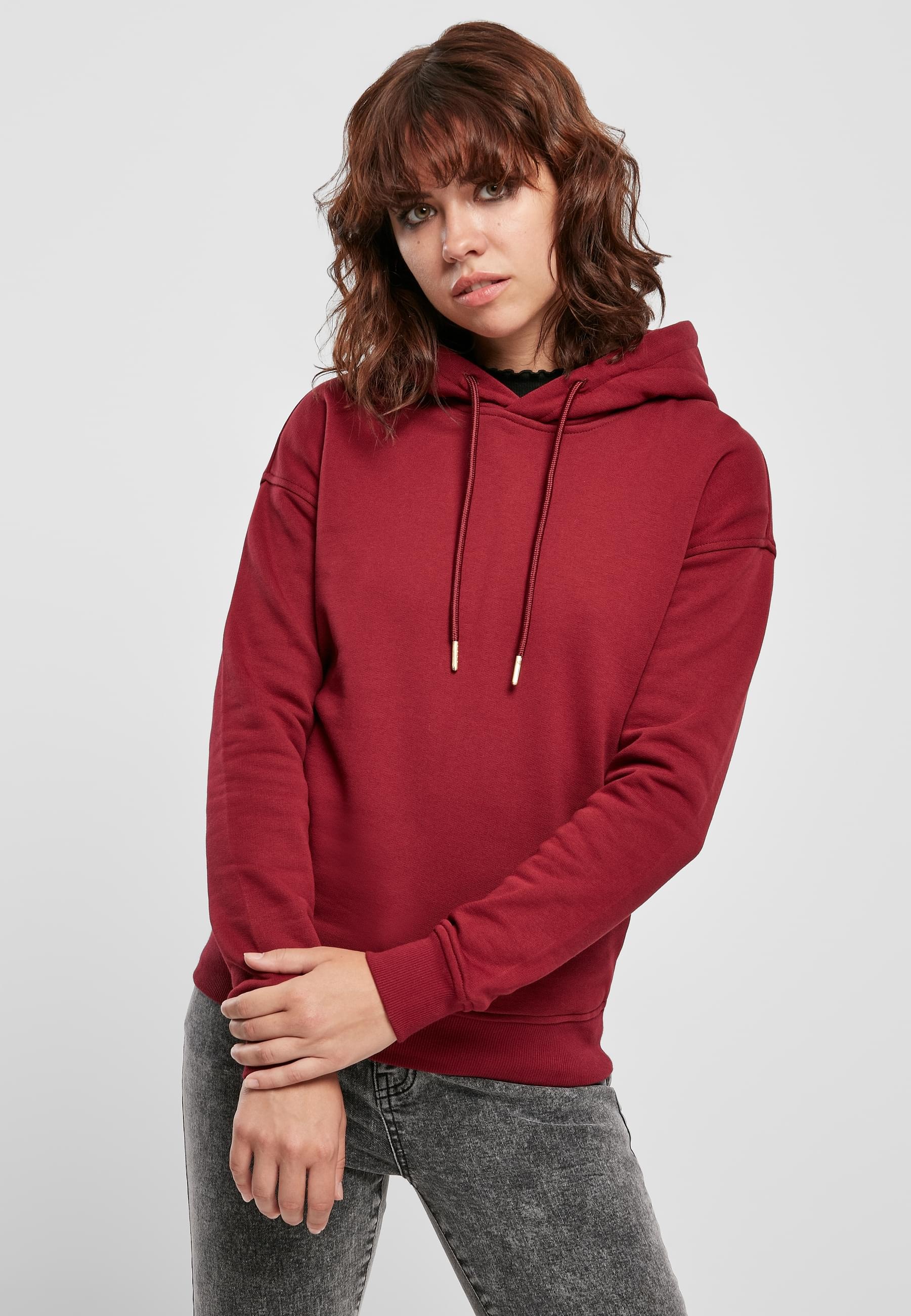 URBAN CLASSICS Kapuzenpullover »Urban Classics Damen Ladies Organic Hoody«, (1 tlg.)