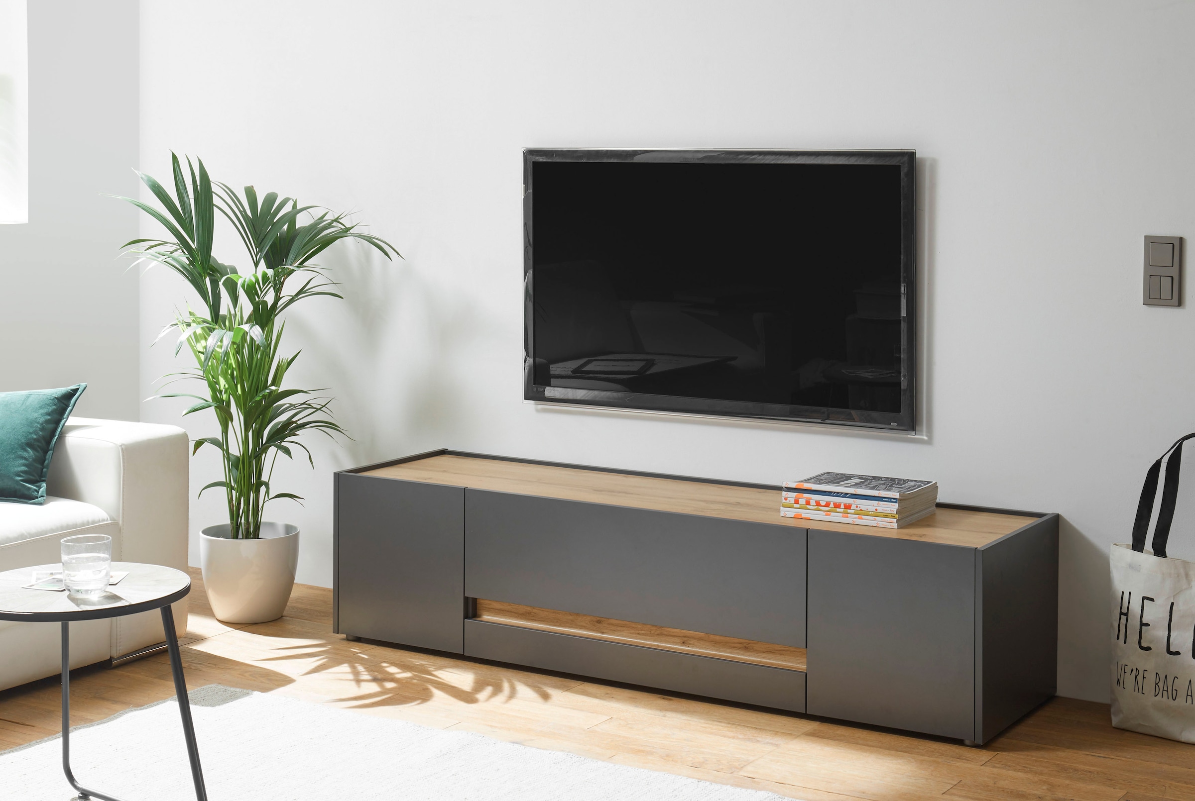 Home affaire Lowboard "City/Giron, moderner TV-Schrank, Kommode, TV-Untersc günstig online kaufen