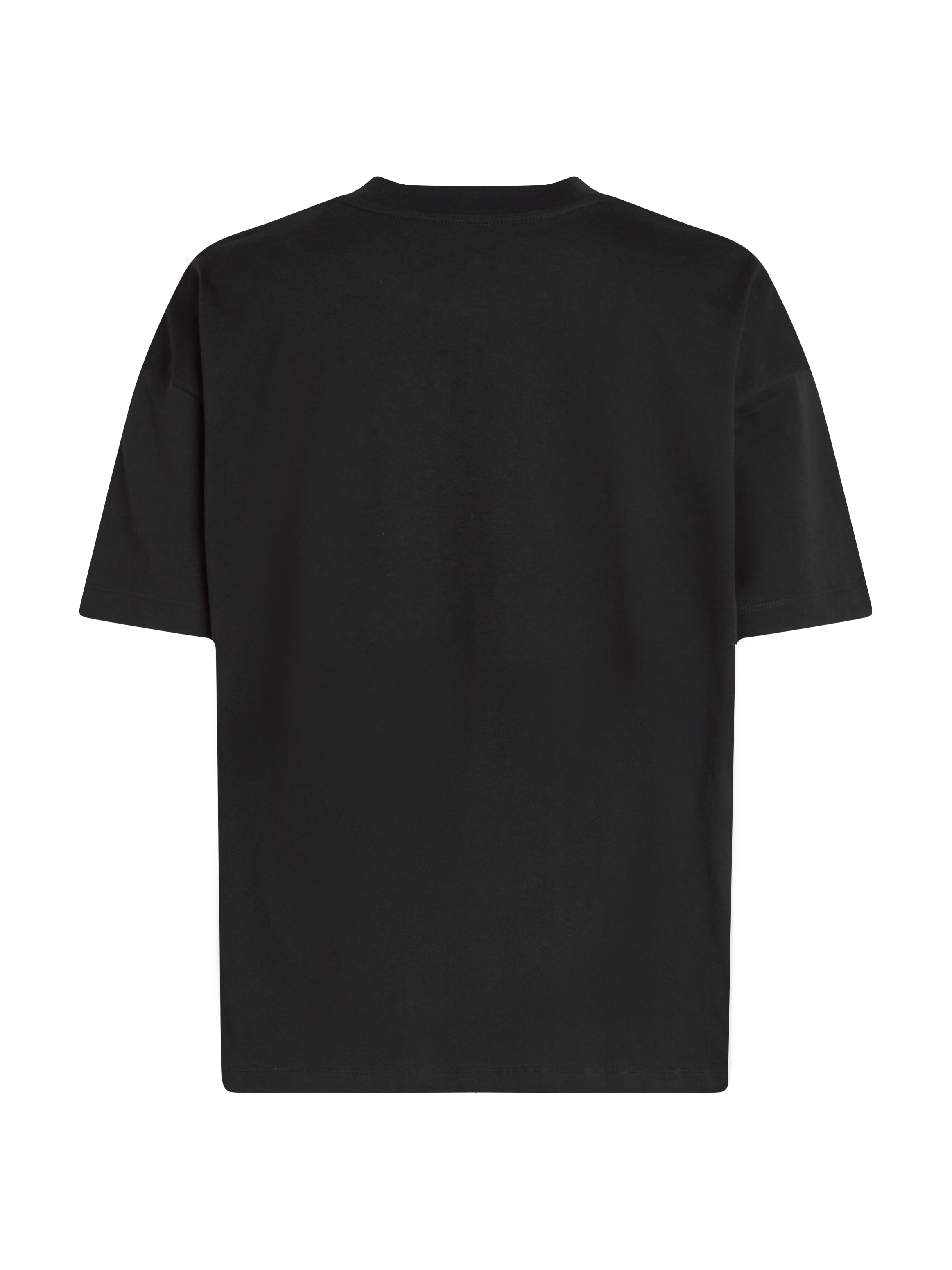 Calvin Klein Jeans T-Shirt »TEXTURED MONOLOGO BOYFRIEND TEE«, mit Logodruck