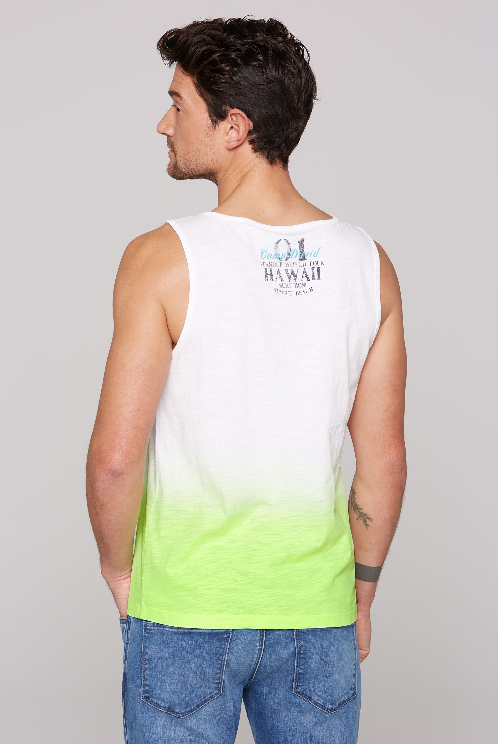 CAMP DAVID Tanktop, aus Baumwolle