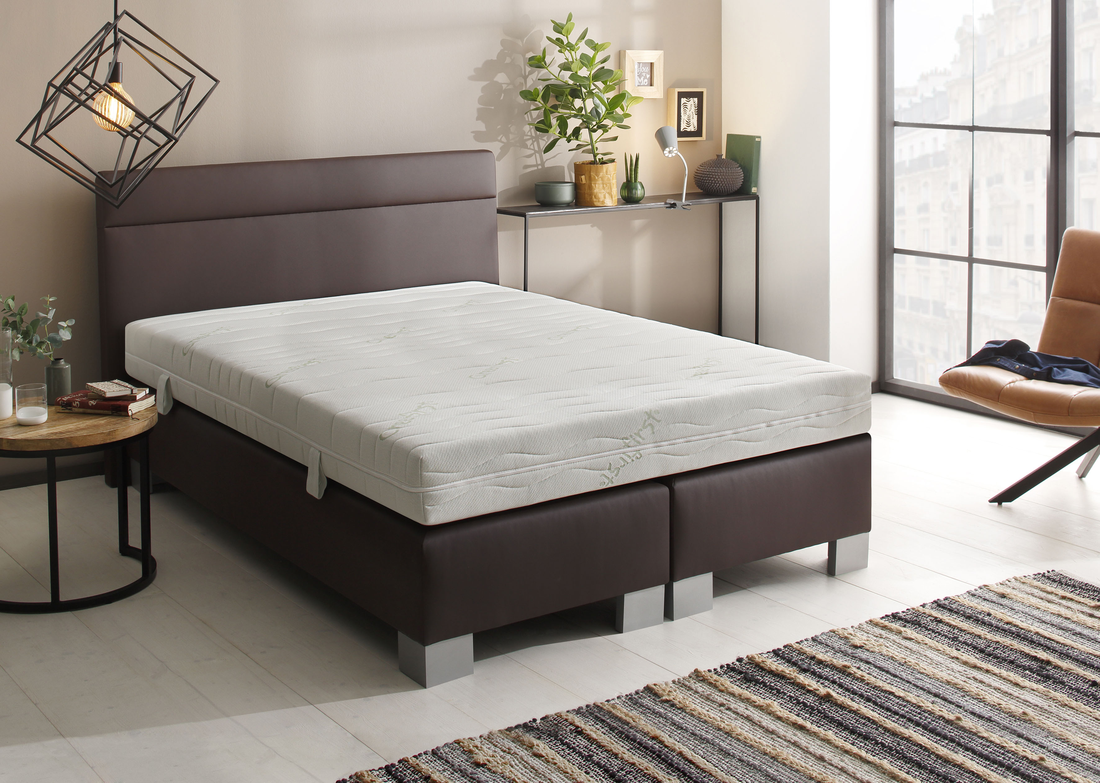Beco Komfortschaummatratze "Active Greenfirst Matratze im Doppelpack, 90x200 cm & mehr" 18 cm hoch Raumgewicht: 28 kg/m³ Set, 2 Stk. tlg. Punktelastische Wendematratzen