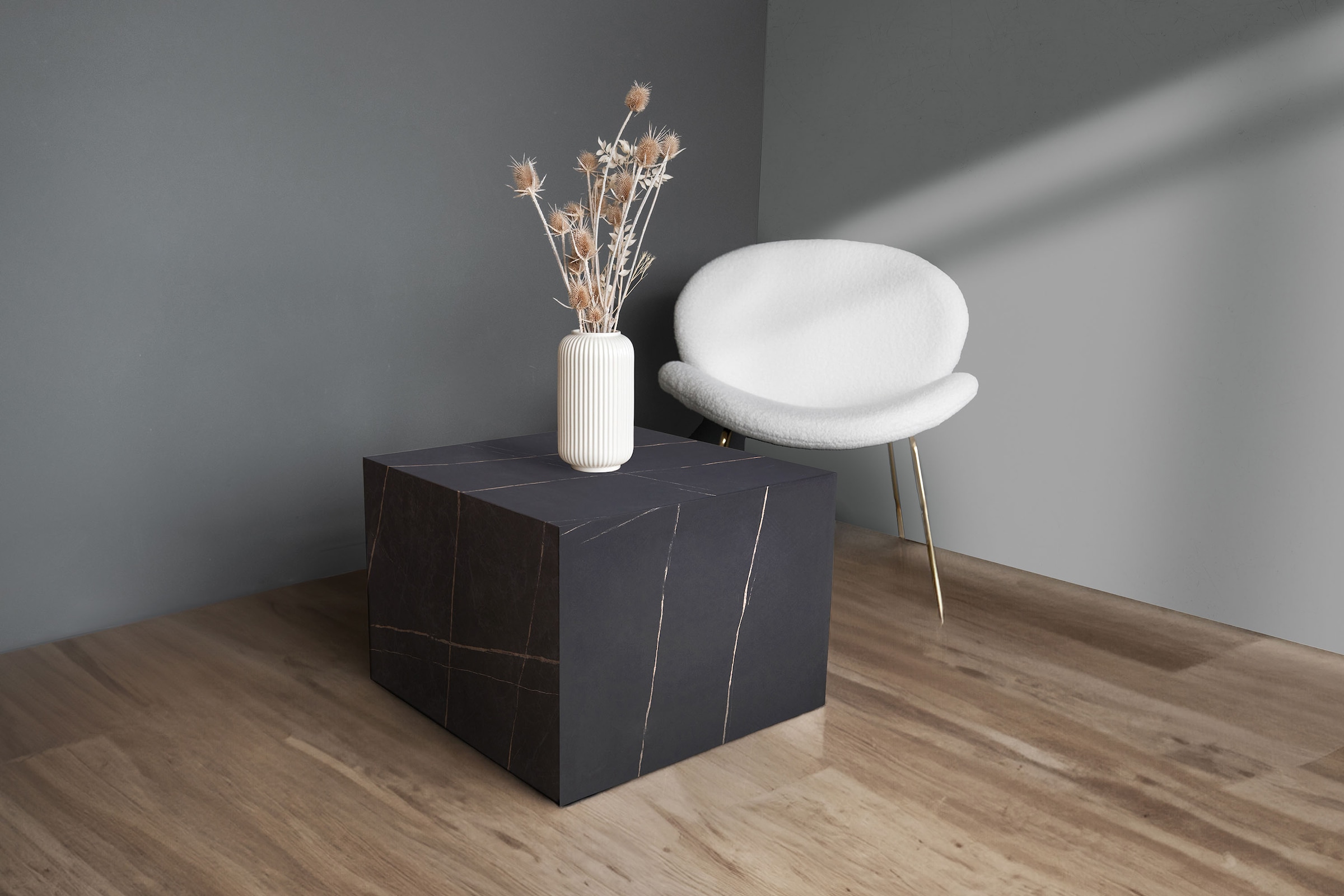 Kayoom Beistelltisch "Cuboid 125, modernes Design, robuste Konstruktion" 1 günstig online kaufen