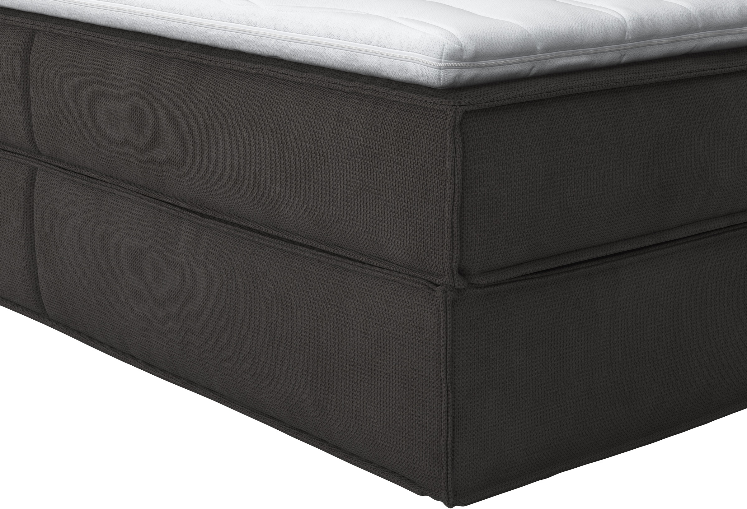 Home affaire Boxspringbett »Sacy«, Boxbett inkl. Topper, 2 Matratzen, Härtegrade H2, H3 und H4 wählbar