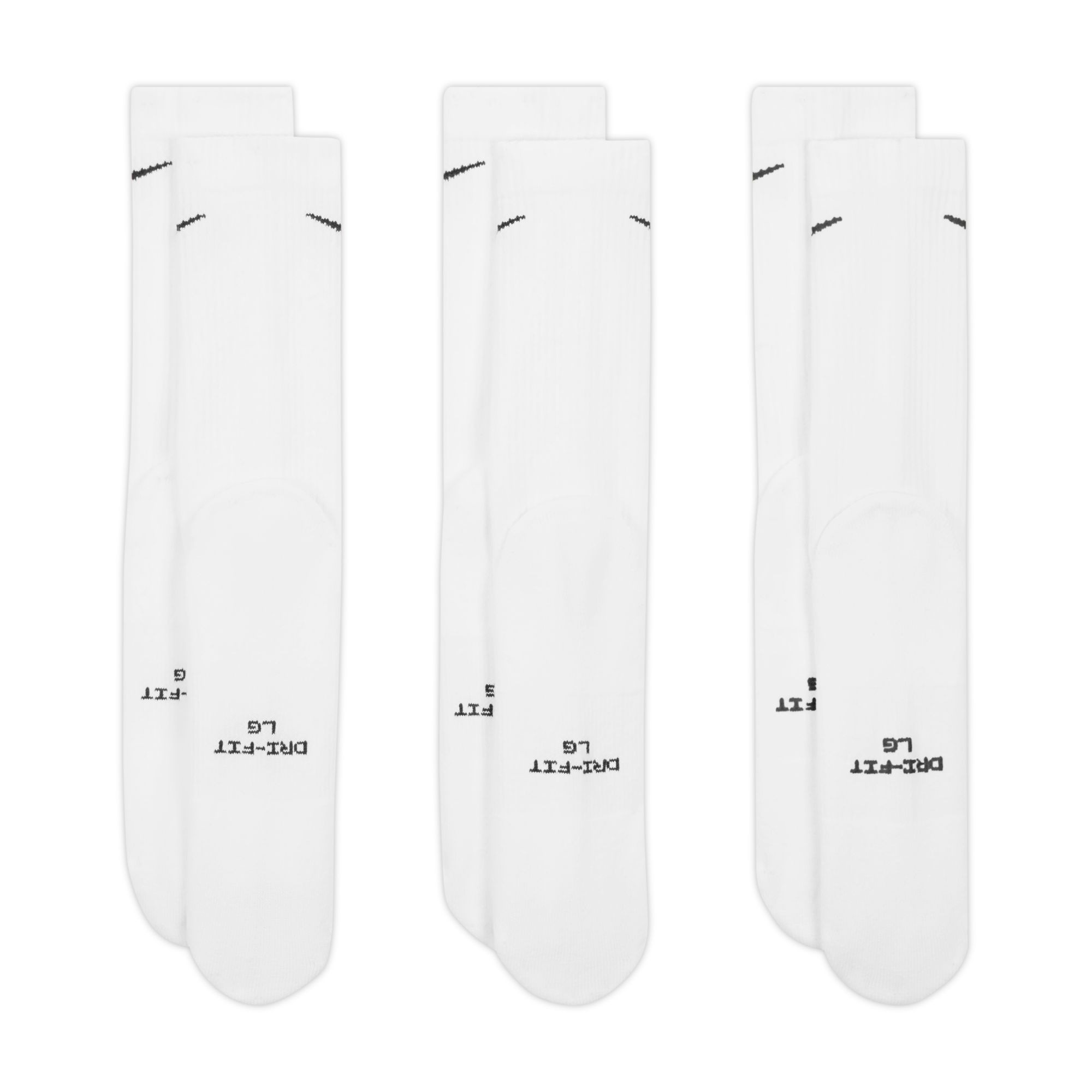 Nike Sportsocken »U NK ED ELVD CRW 3P - 144« für sportliche Aktivitäten, sportlicher Stil, angenehmes Tragegefühl