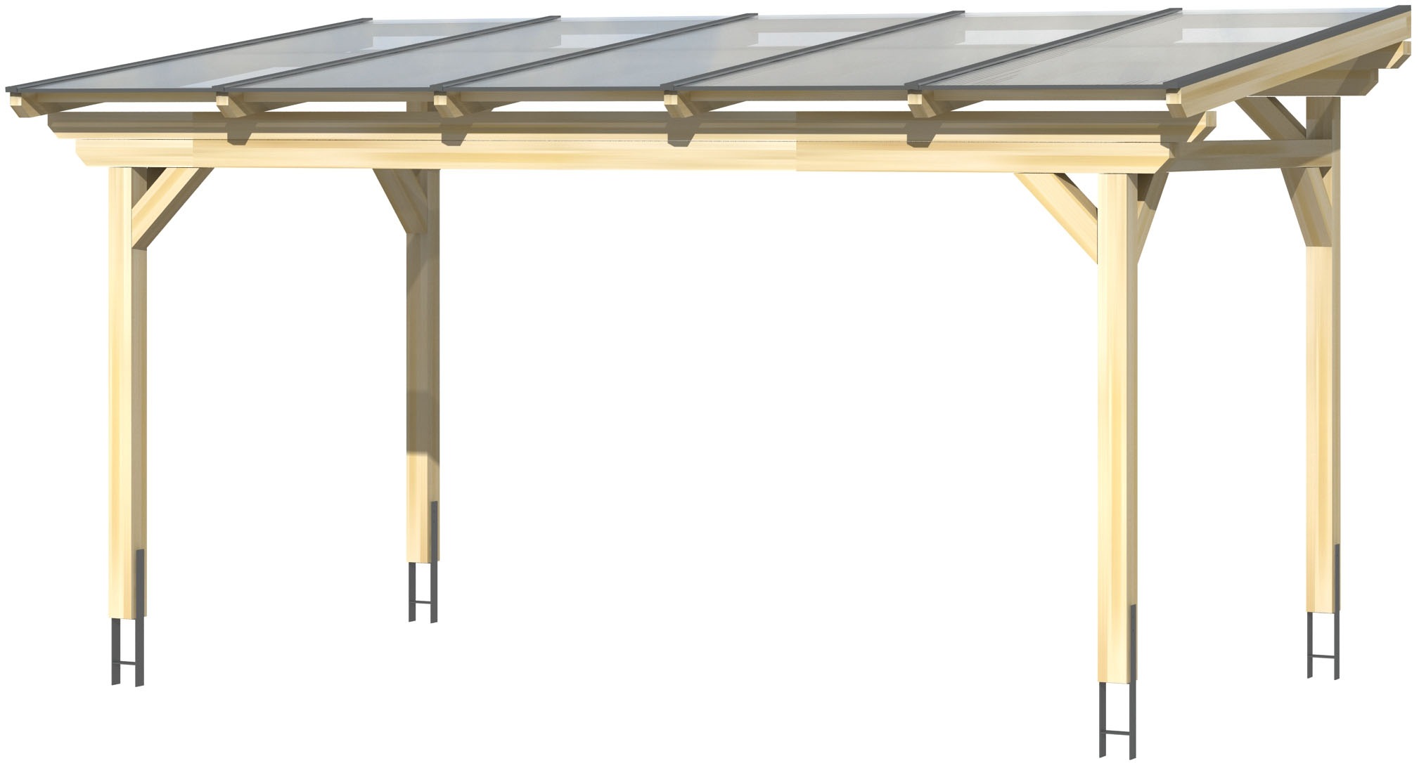 Skanholz Terrassendach "Sanremo", Leimholz