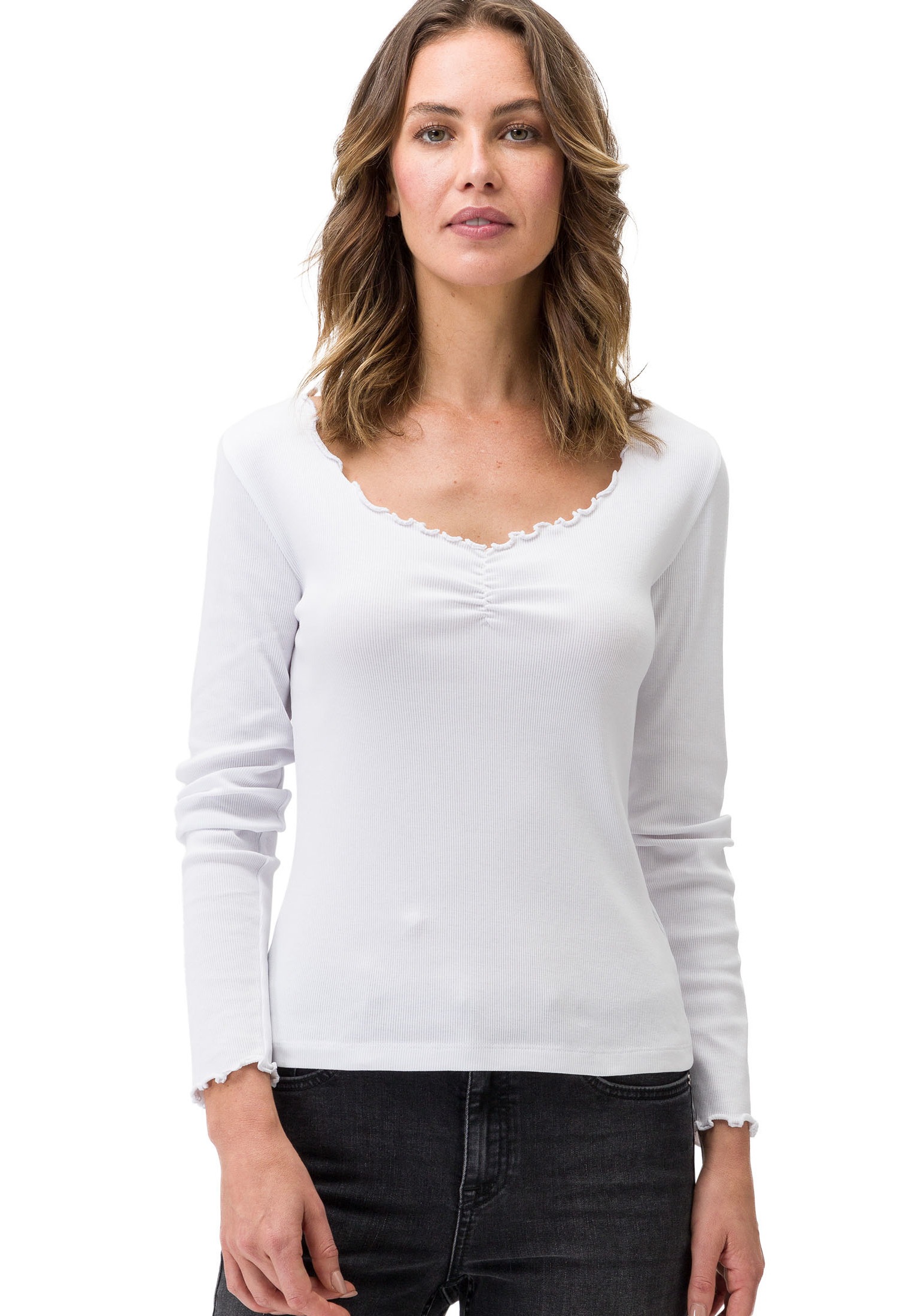 Zero Kurzarmshirt » Shirt su Knopfleiste« K...