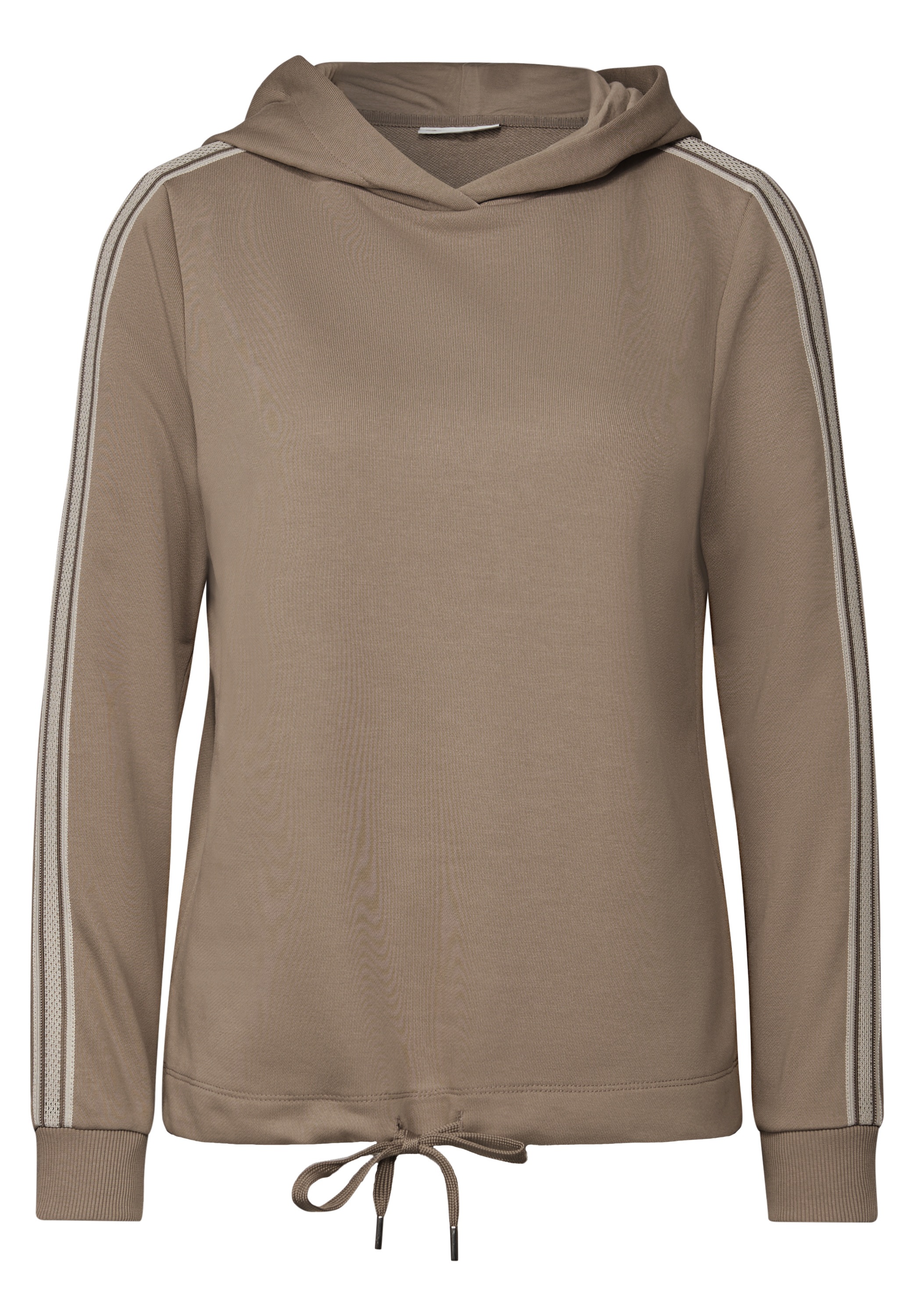 STREET ONE Hoodie, mit Tunnelzug am Saum