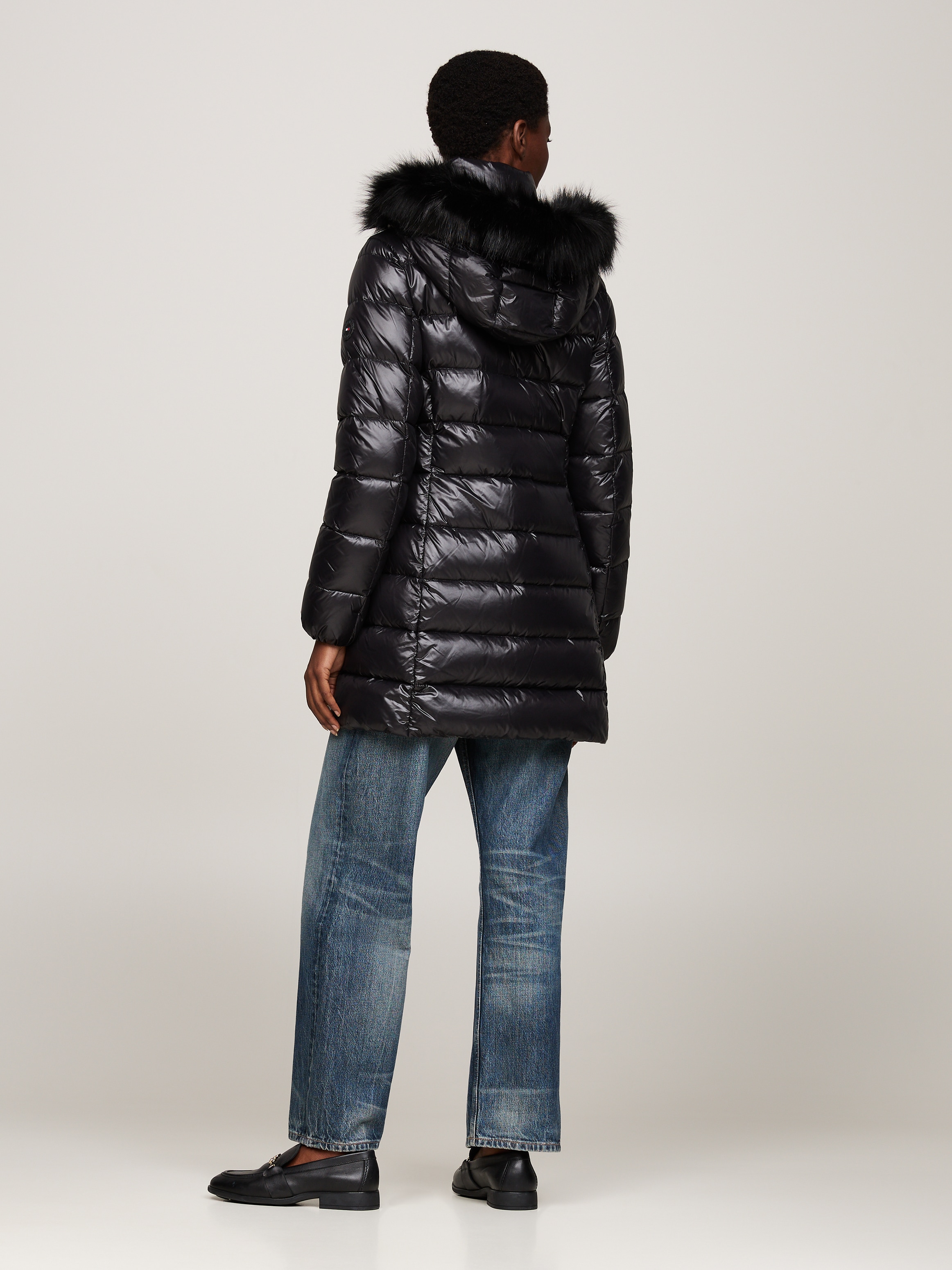 Tommy Hilfiger Langmantel, mit Logoprägung