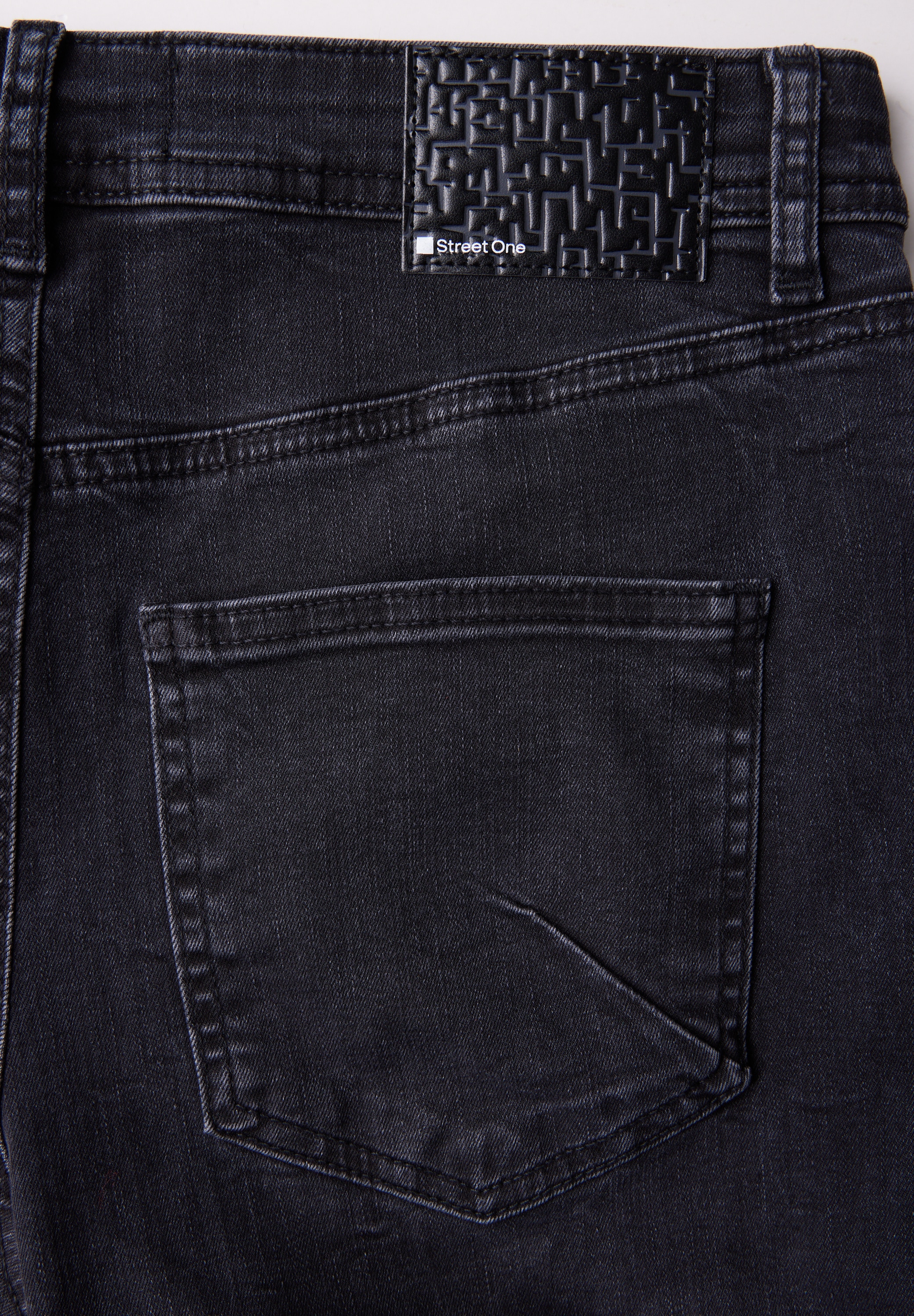 STREET ONE Loose-fit-Jeans, High Waist
