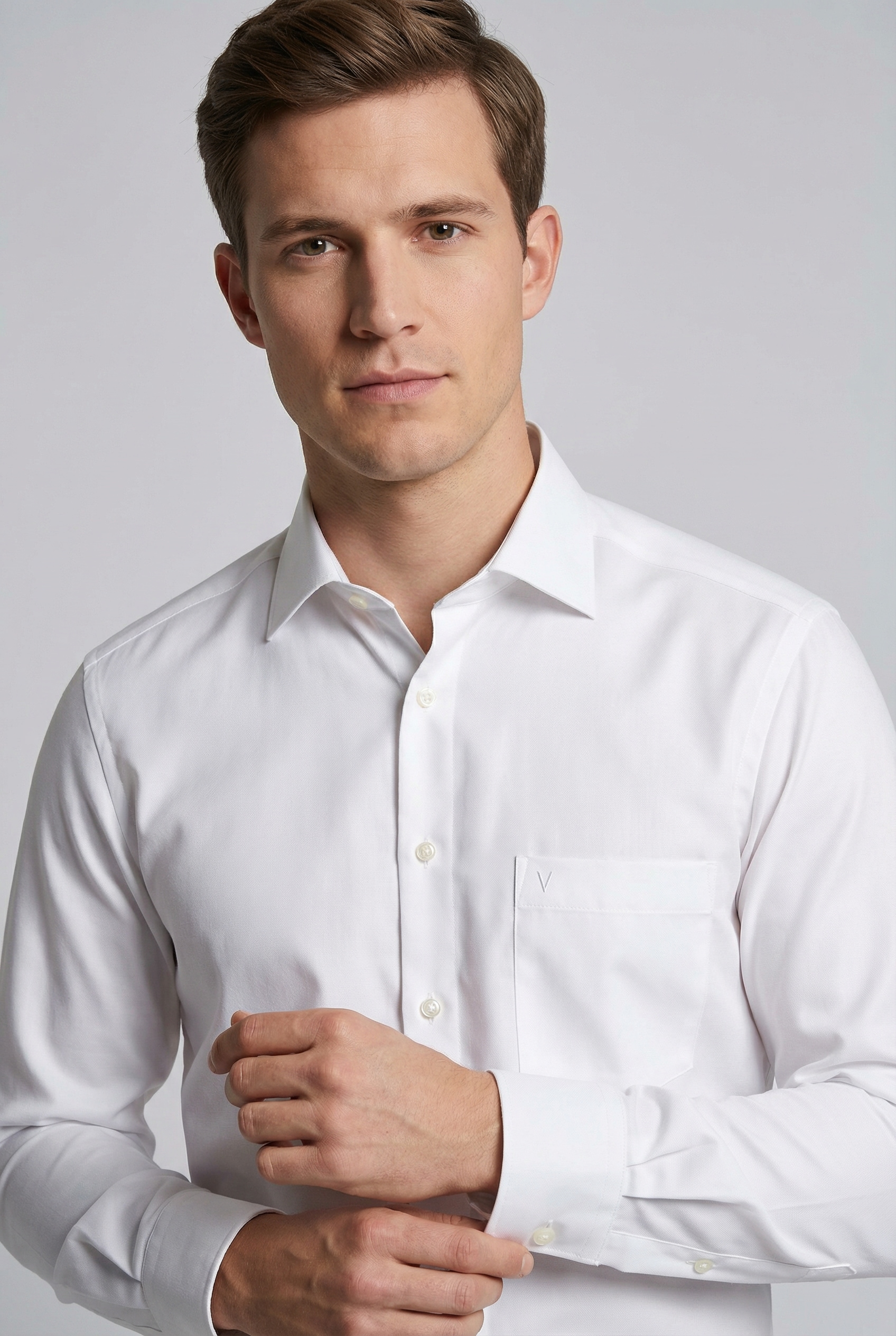 MARVELIS Langarmhemd modern fit, Businesshemd, bügelfrei, New-Kentkragen günstig online kaufen