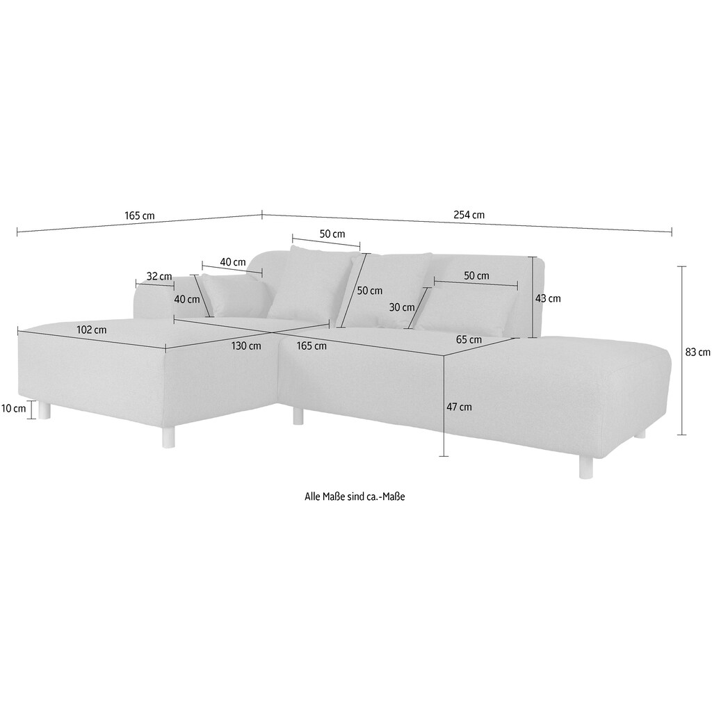 andas Ecksofa »Svennis L-Form«