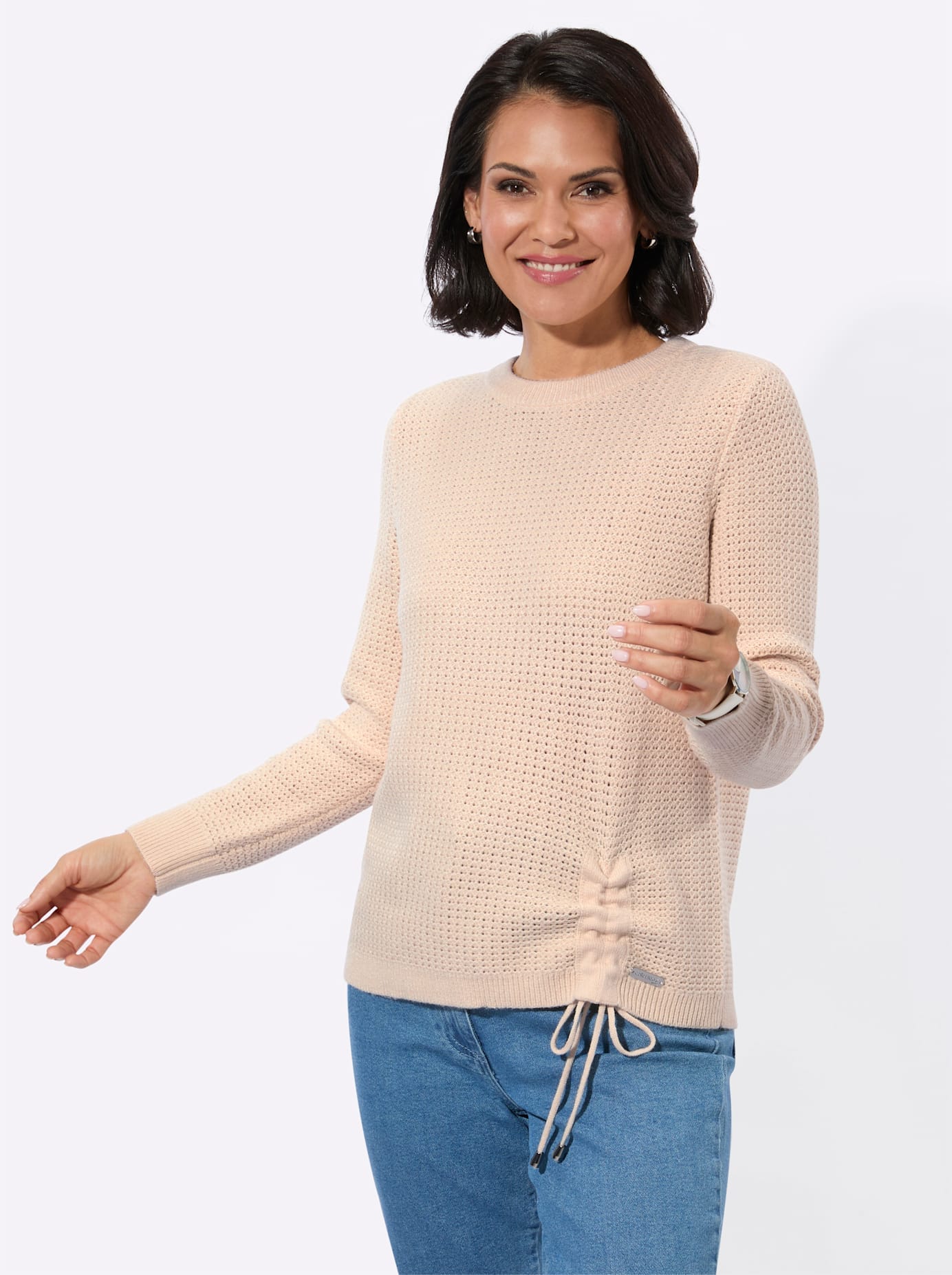 Casual Looks Rundhalspullover "Rundhals-Pullover"
