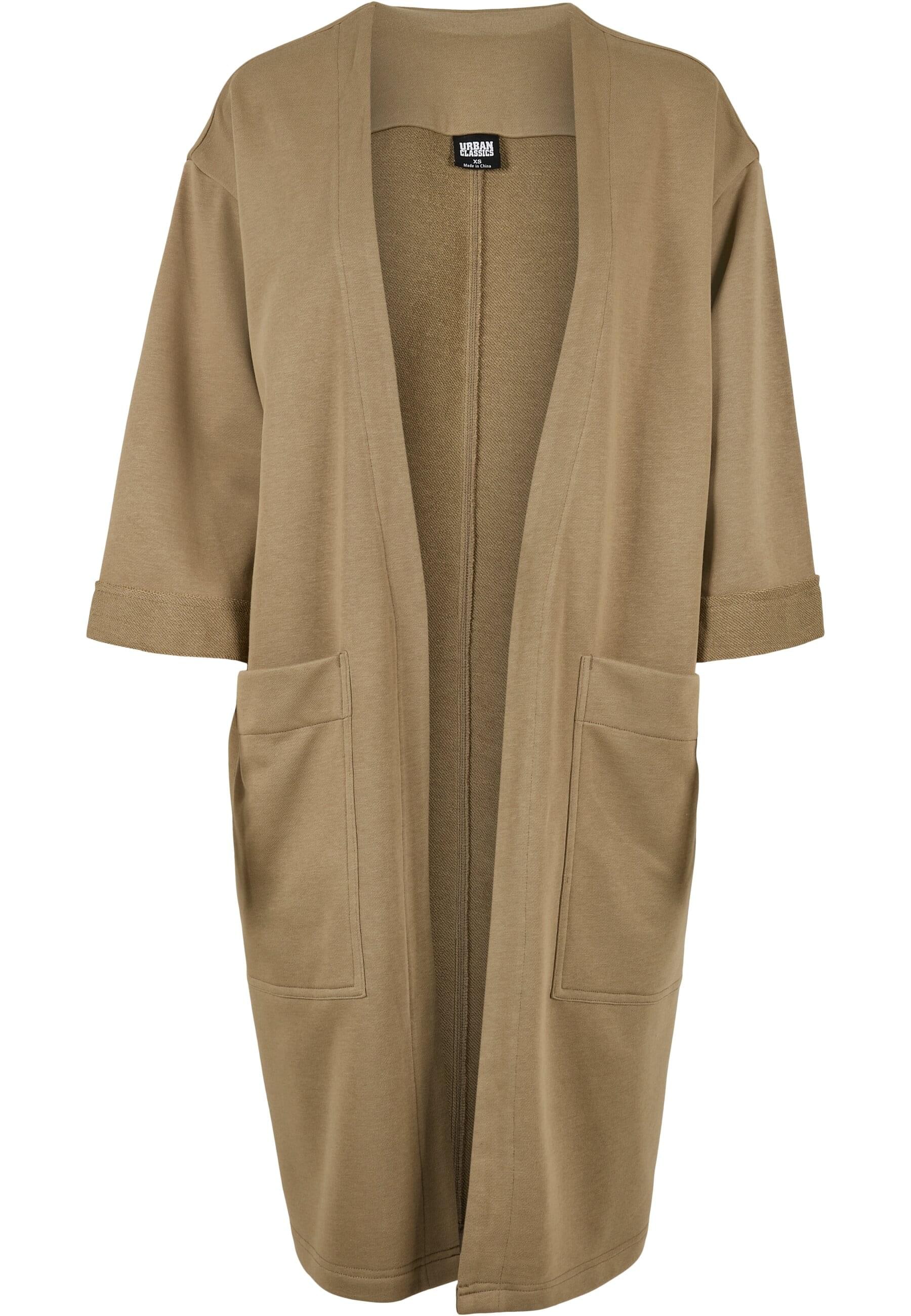 URBAN CLASSICS Sweatjacke "Urban Classics Damen Ladies Oversized Terry Card günstig online kaufen