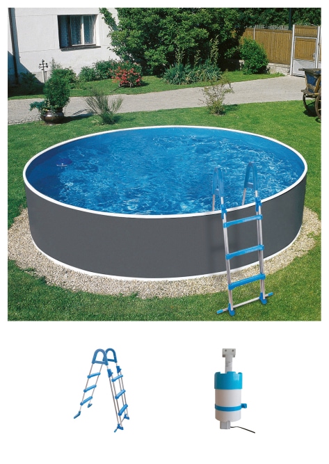 my POOL BWT Rundpool »Standard«, (Set), 3-tlg., ØxH: 300x90 cm