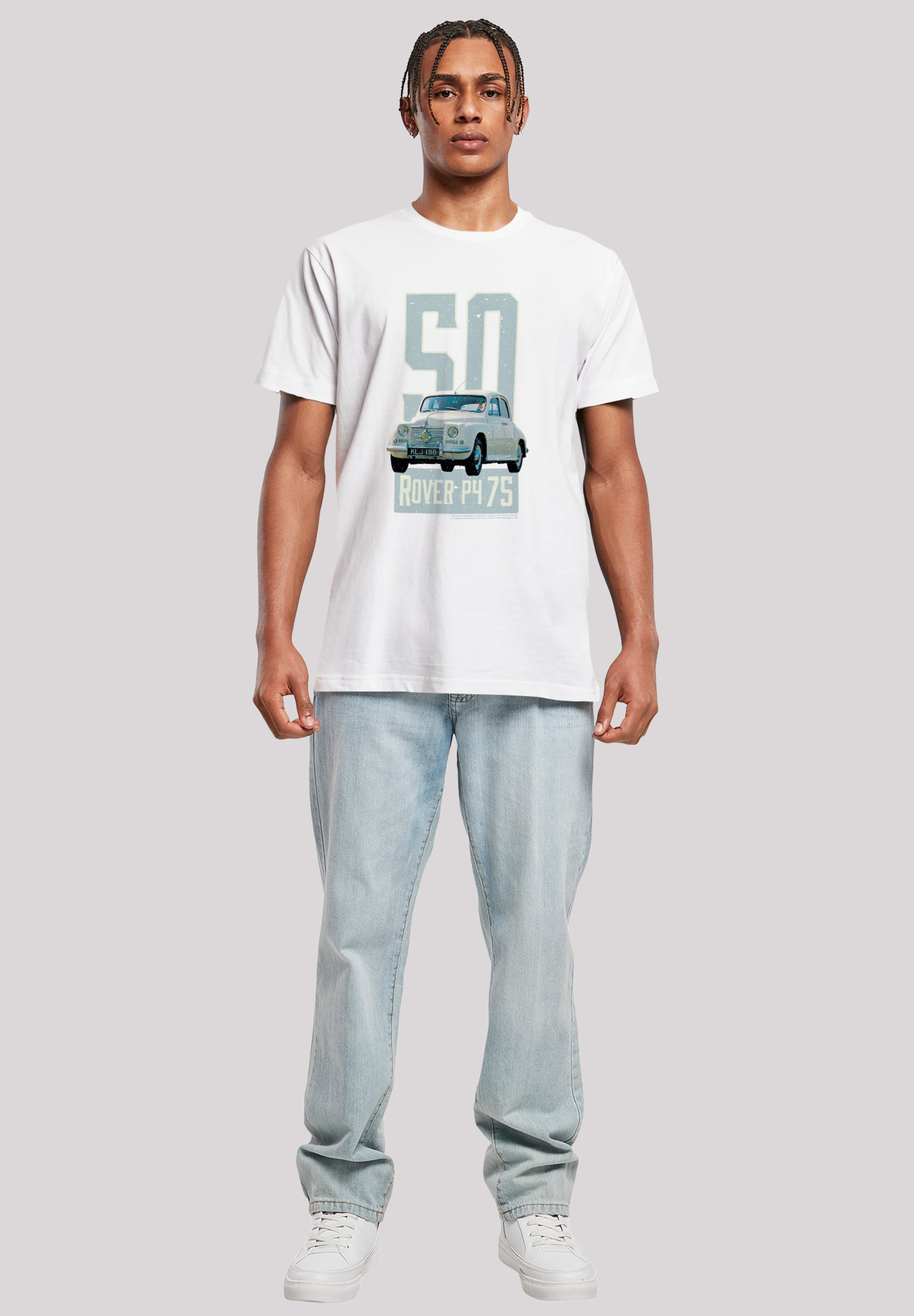 F4NT4STIC T-Shirt »British Motor Heritage Rover P4 75 1950 Car«, Premium Qualität