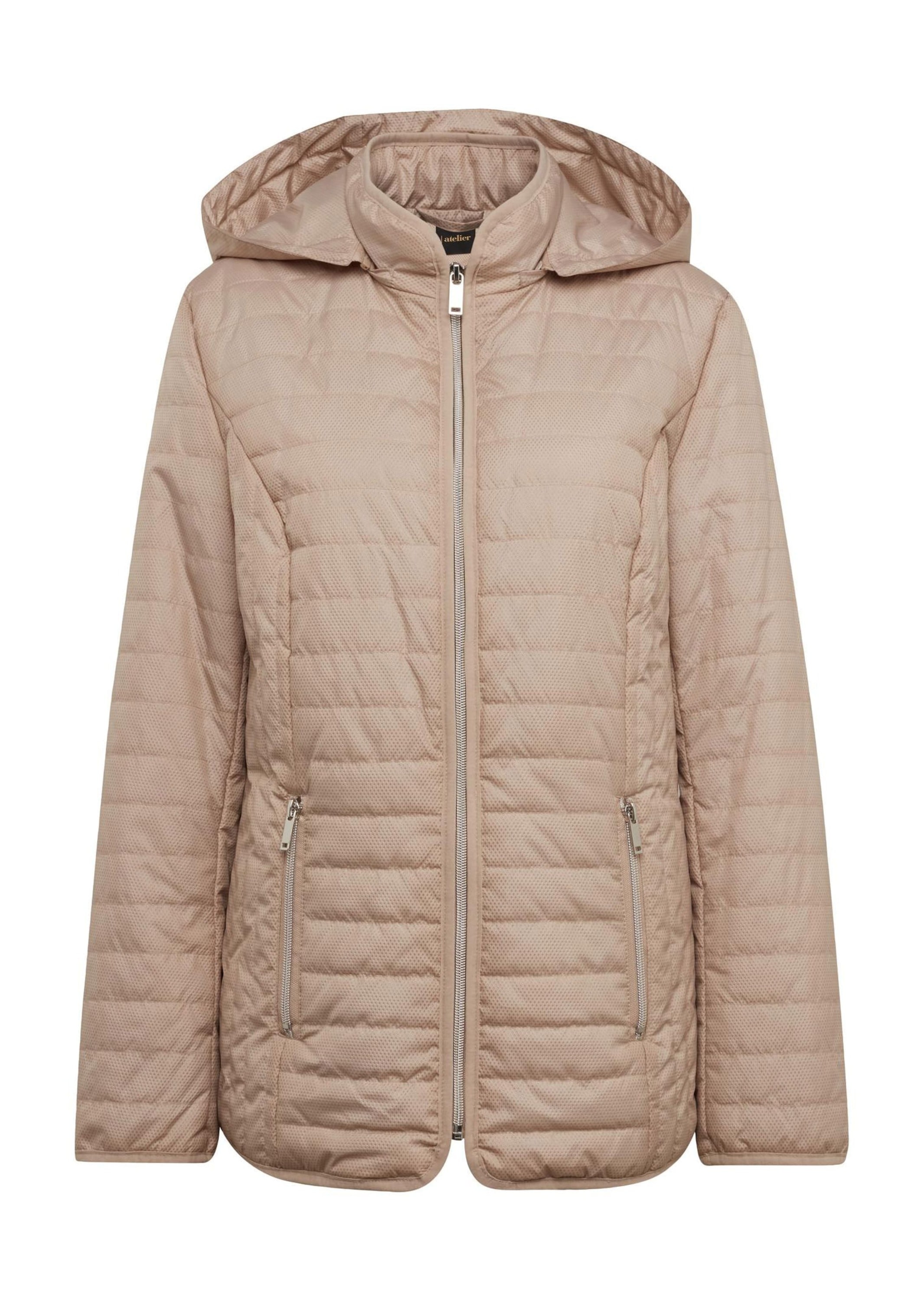 GOLDNER Steppjacke "Kapuzenjacke mit Stehkragen" Sportive Steppjacke mit leichter Wattierung