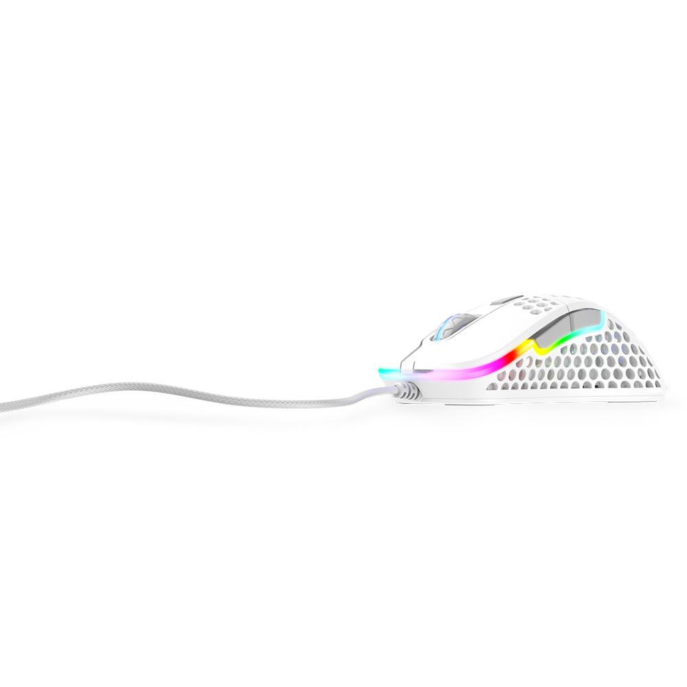 Cherry Xtrfy Gaming-Maus »M4 white«, kabelgebunden, RGB Beleuchtung