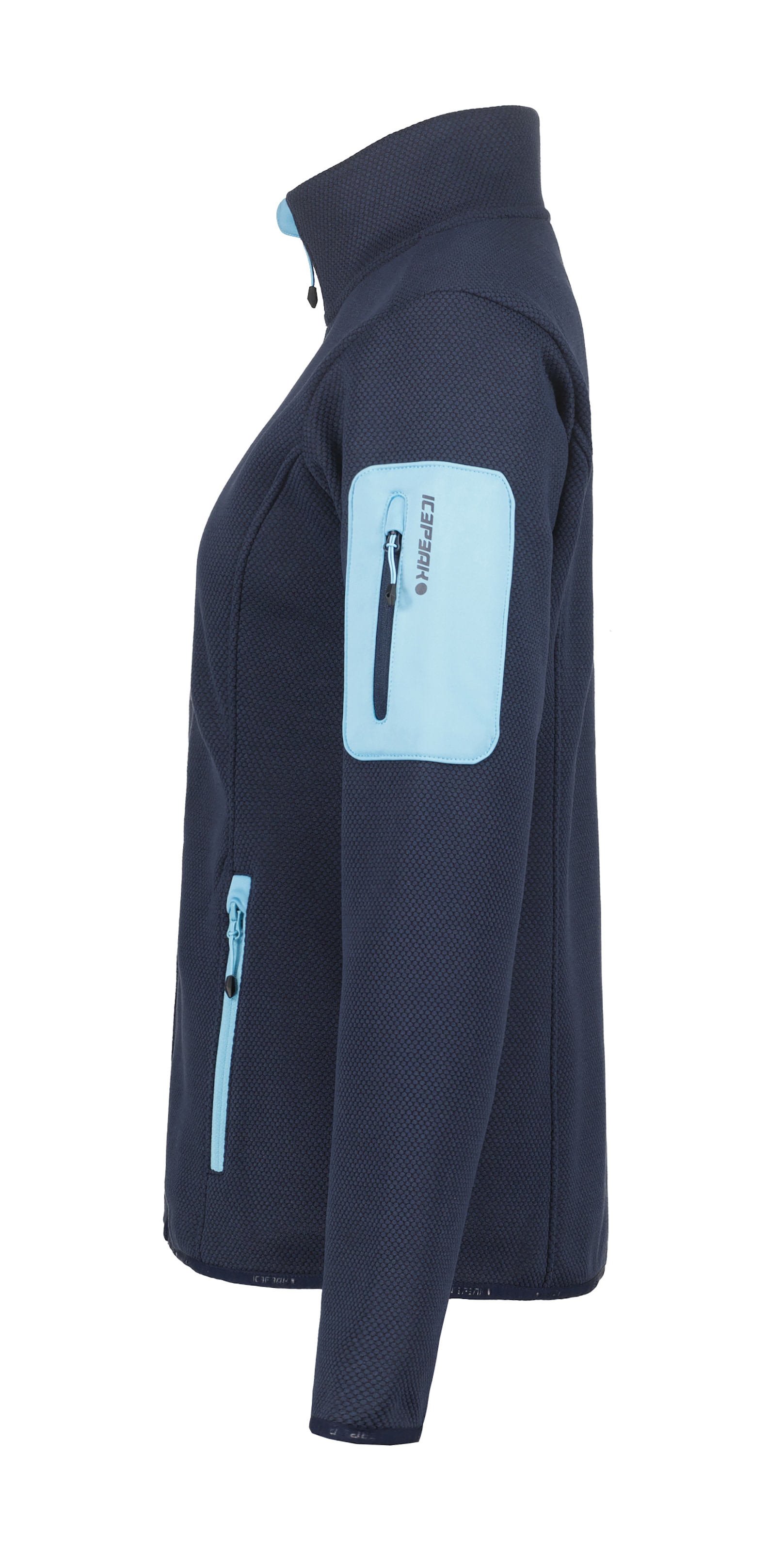Icepeak Fleecejacke »D STRICKFLEECEJACKE BOWERSVILLE«, (1 St.), mit Markenlabel
