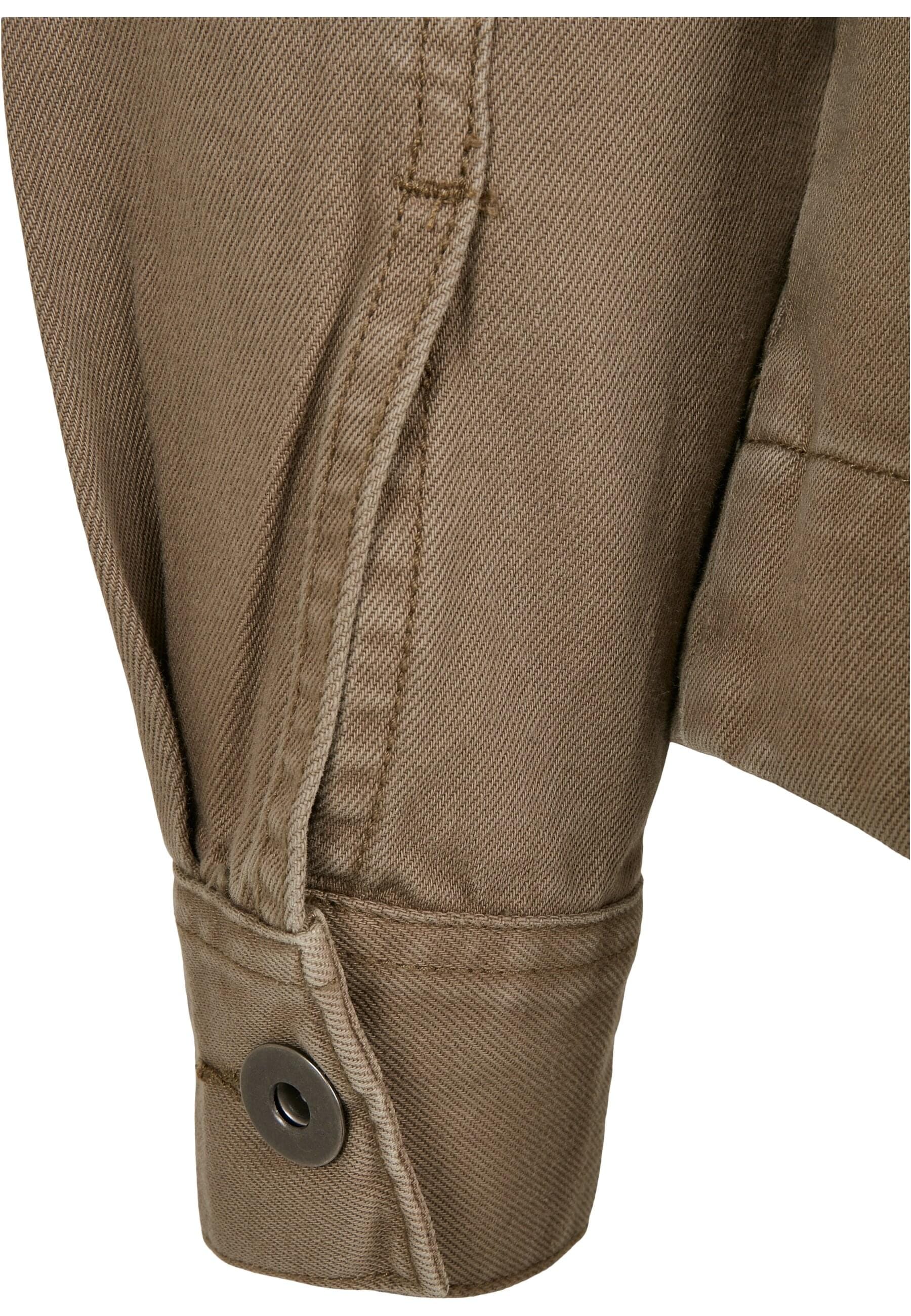 URBAN CLASSICS Allwetterjacke »Urban Classics Damen Ladies Oversized Shirt Jacket«, (1 St.), ohne Kapuze