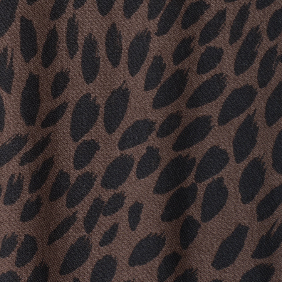 STREET ONE Midikleid Ohne Taschen mit Animal Print-Mix