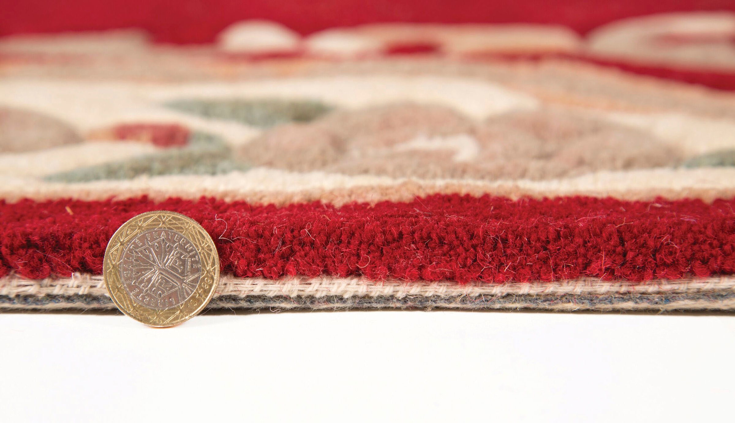 FLAIR RUGS Wollteppich »Aubusson«, rechteckig, 10 mm Höhe