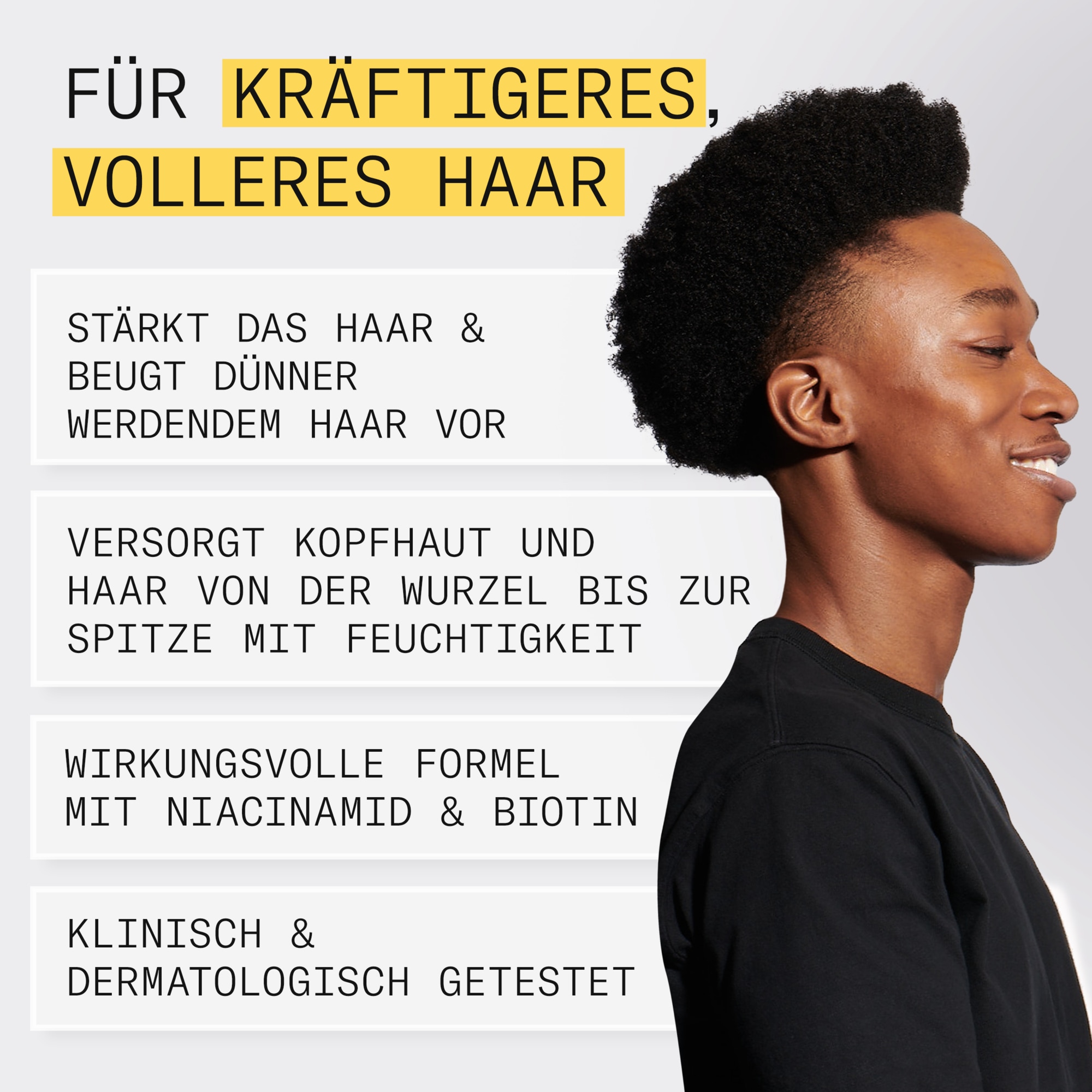 Nioxin Kopfhaut-Pflegeshampoo »System 1 Shampoo« mehr Volumen, schützt vor Haarbruch, voller wirkendes Haar