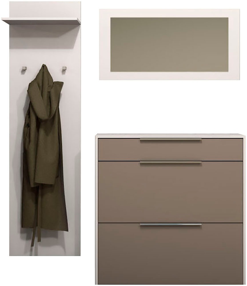 Thumbnail - borchardt Möbel Garderoben-Set "Oliva" 3 Stk. tlg.