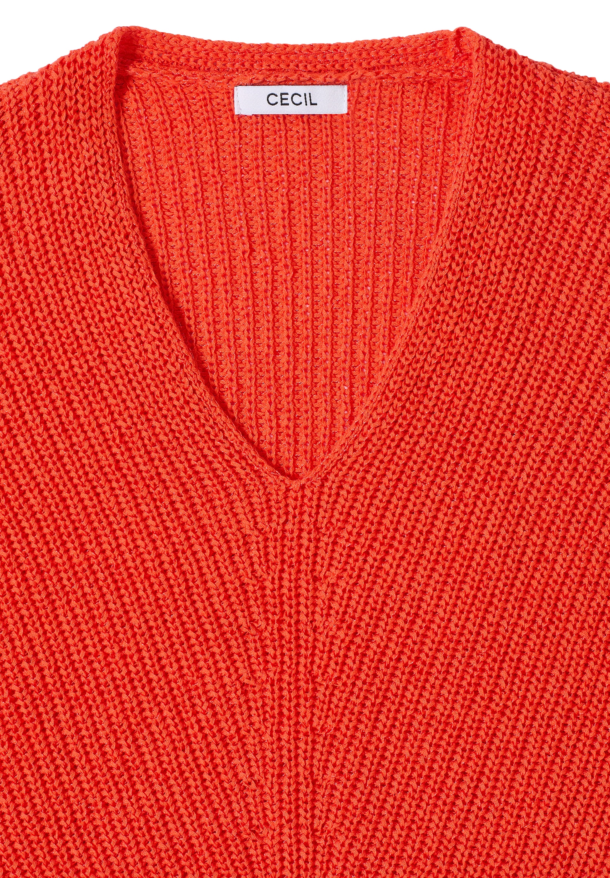 Cecil Strickpullover mit V-Auschnitt