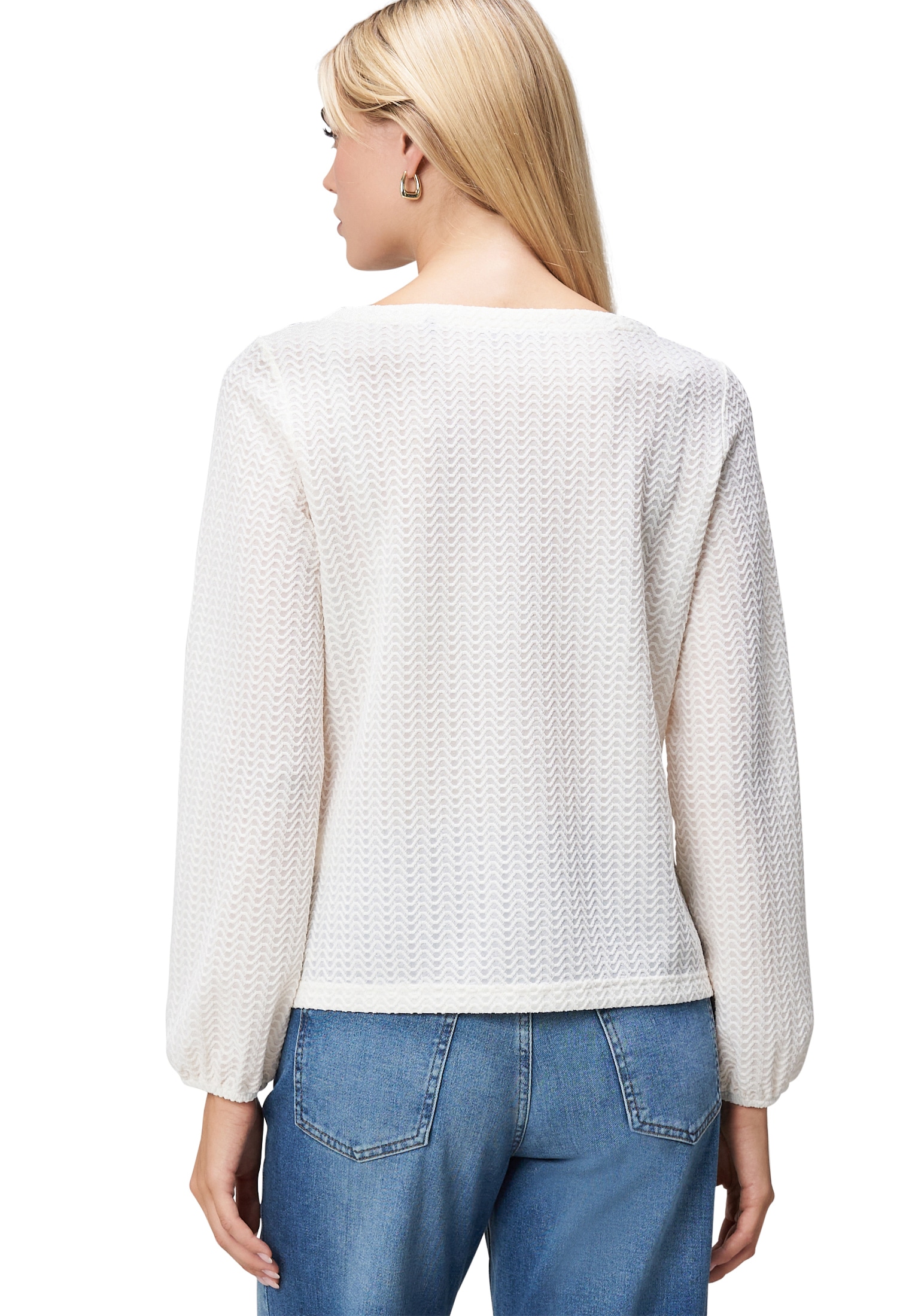 Zero Kurzarmshirt »Damen mit Rundausschnitt« 1 Stk. Plain/ohne Details