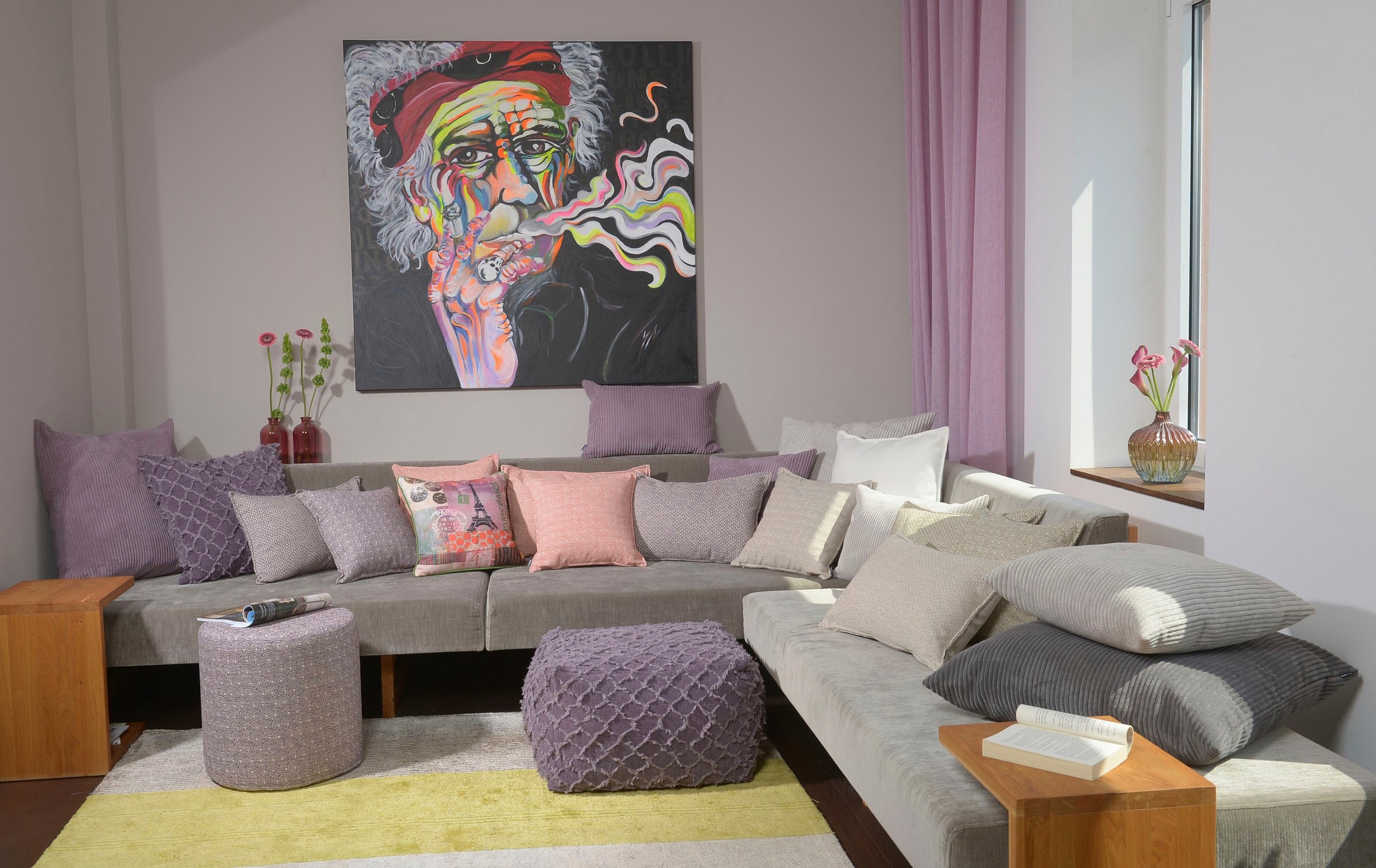 H.O.C.K. Dekokissen »Corduroy« weiches Cord