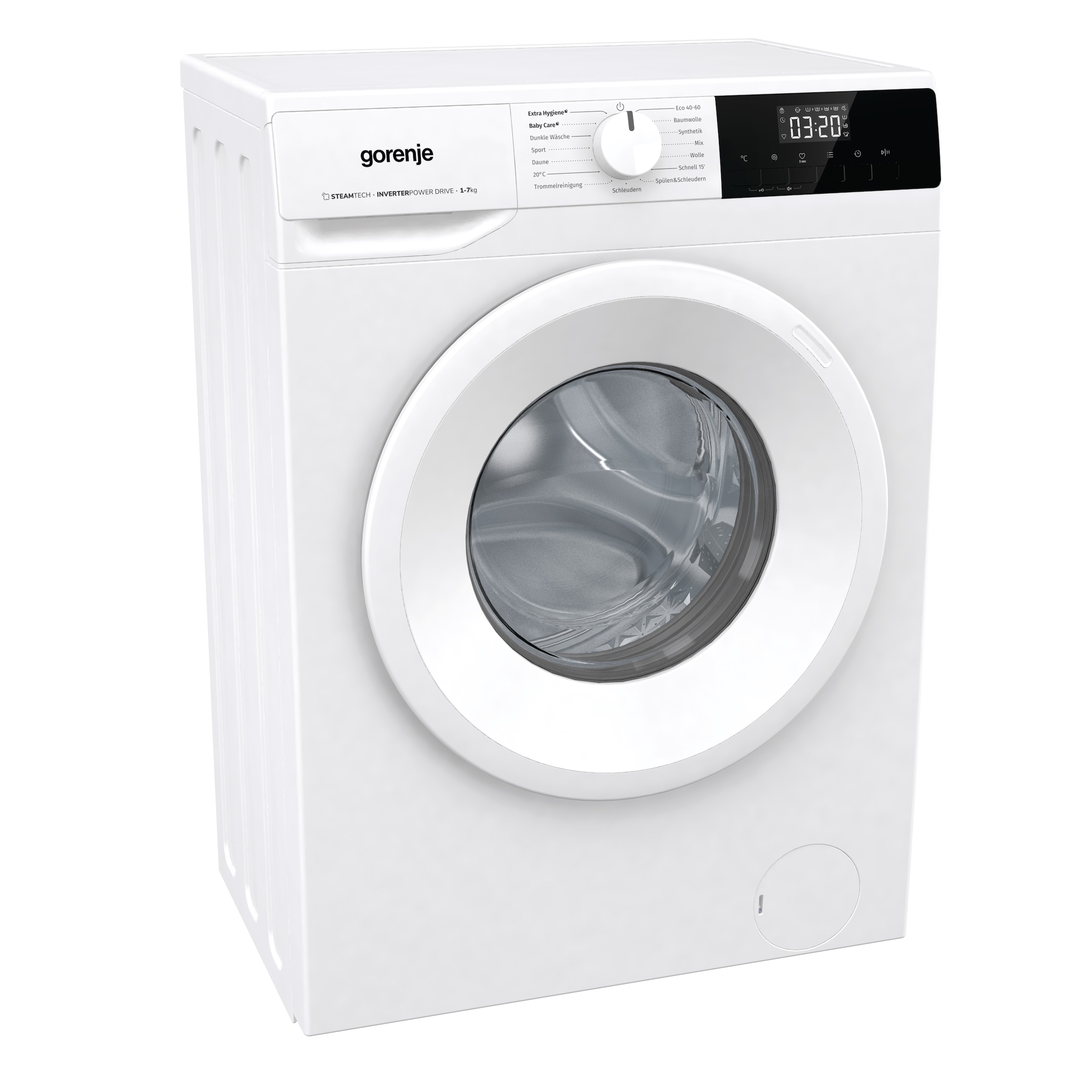 GORENJE Waschmaschine, WNHPI74SCPS/DE, 7 kg, 1400 U/min, Quick 17´Programm