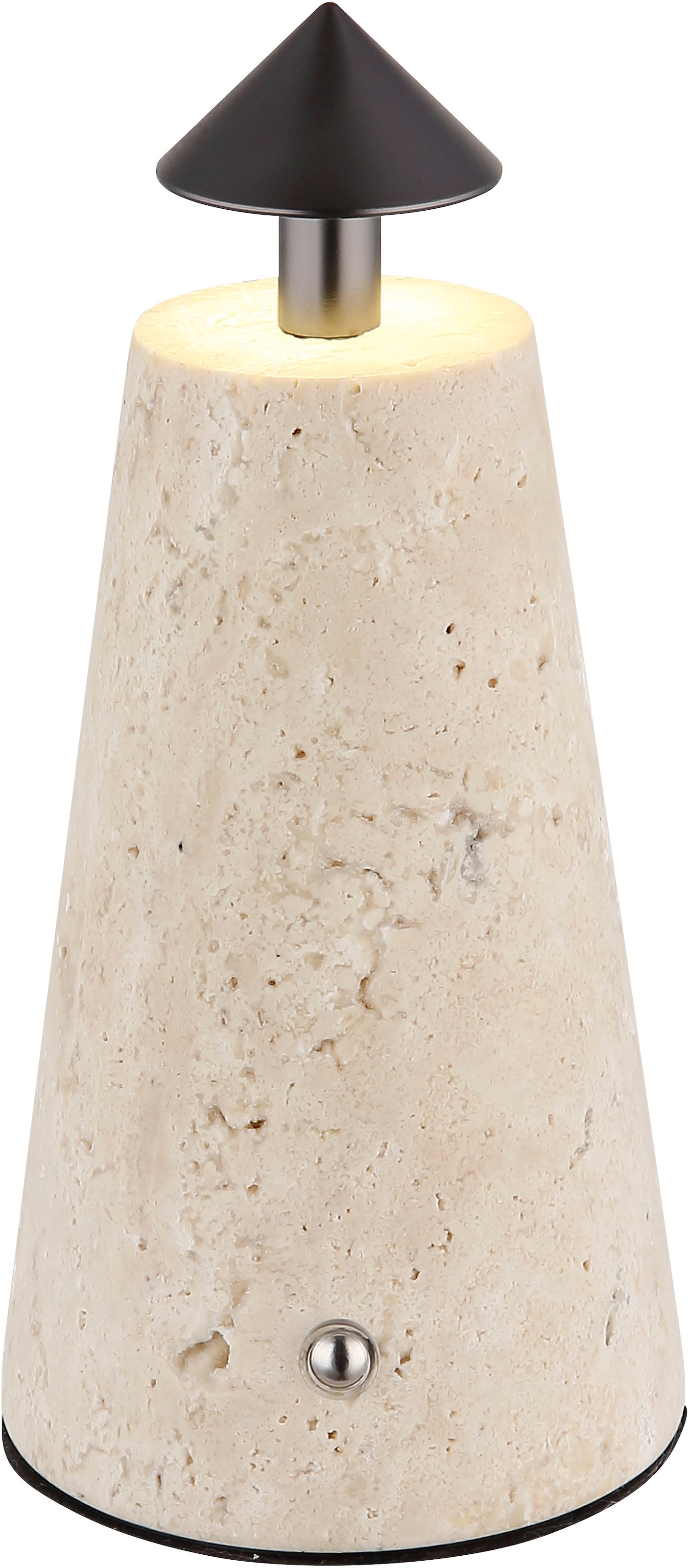 GLOBO LIGHTING Tischleuchte »LIVA« LED-Modul 1 Stk. warmweiß - kaltweiß Tischlampe Nachttischlampe Deko-Tischleuchte Schlafzimmer