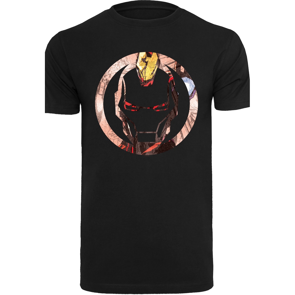 F4NT4STIC T-Shirt »Marvel Superhelden Iron Man Montage Symbol«