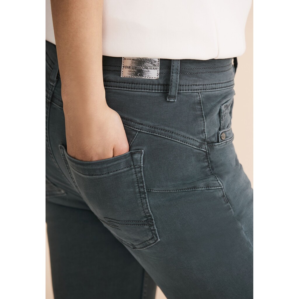 STREET ONE Loose-fit-Jeans, Middle Waist