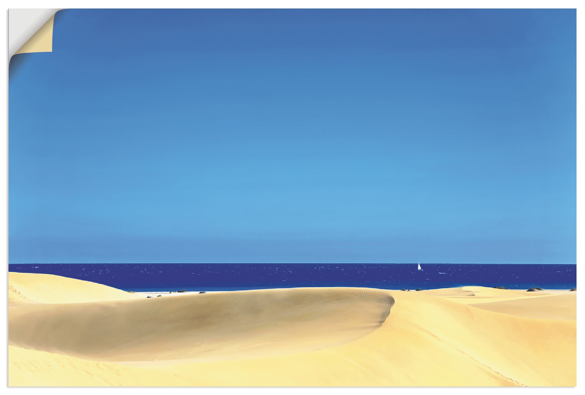 Artland Wandfolie "Playa Del Inglés auf Gran Canaria", Europa, (1 St.), selbstklebend