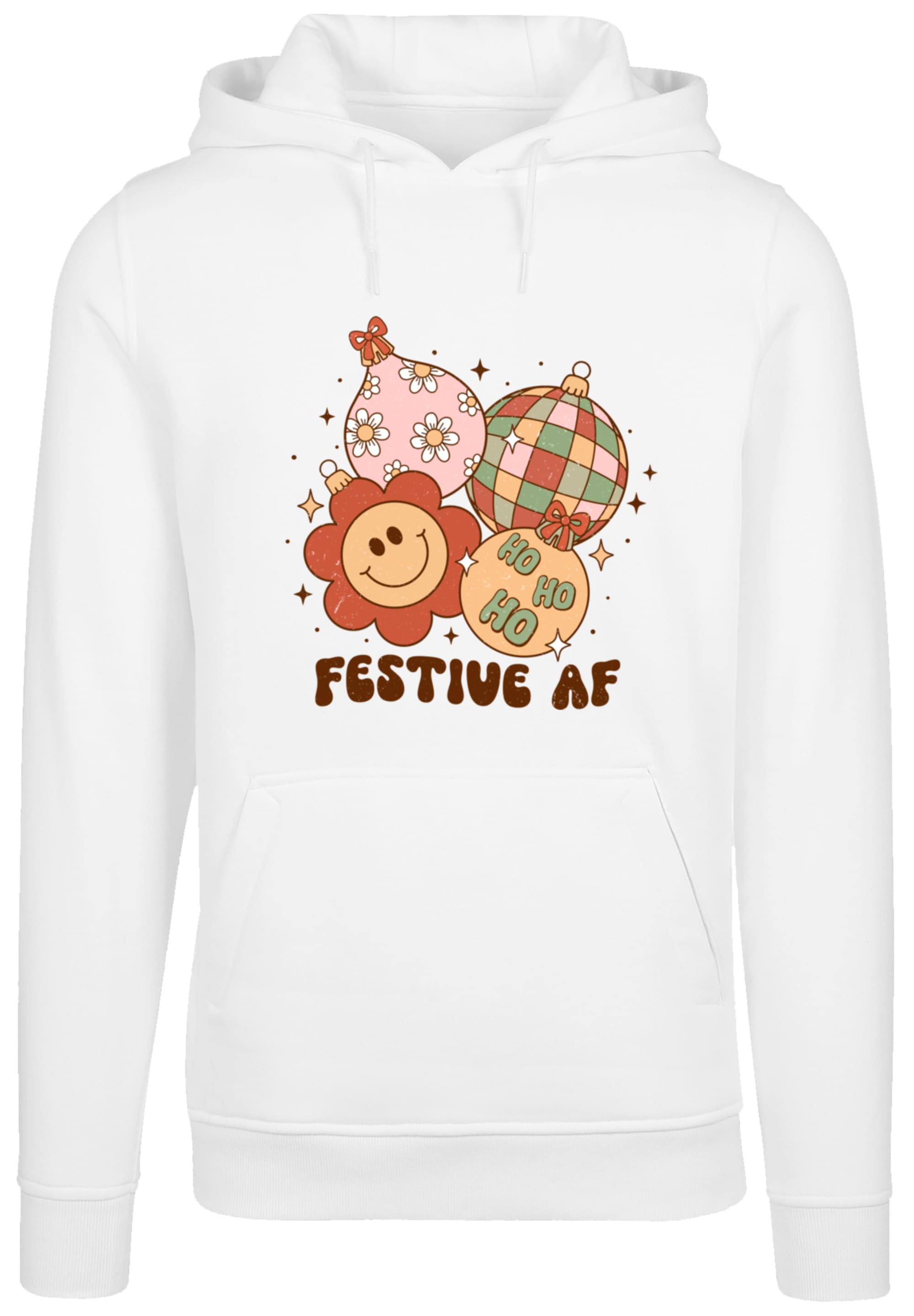 F4NT4STIC Kapuzenpullover "Festive AF Christmas Tree Balls", Premium Qualit günstig online kaufen