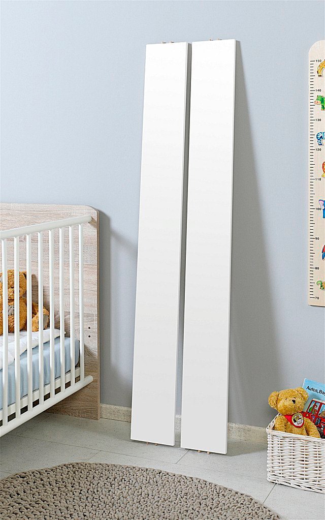 BMG Möbel Babymöbel-Set »Maxim«, (Set, 2 tlg., Bett + Wickelkommode), Bett + Wickelkommode