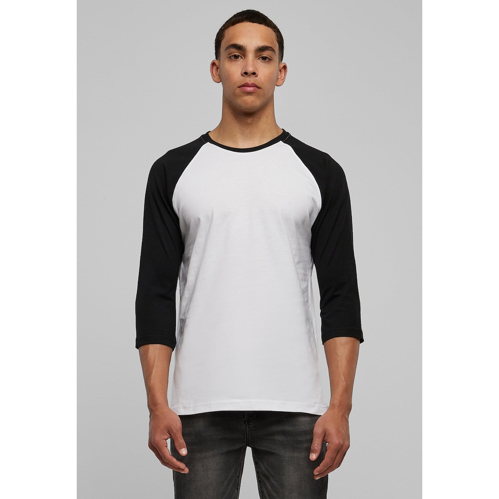 URBAN CLASSICS T-Shirt »Urban Classics Herren Contrast 3/4 Sleeve Raglan Tee«, (1 tlg.)