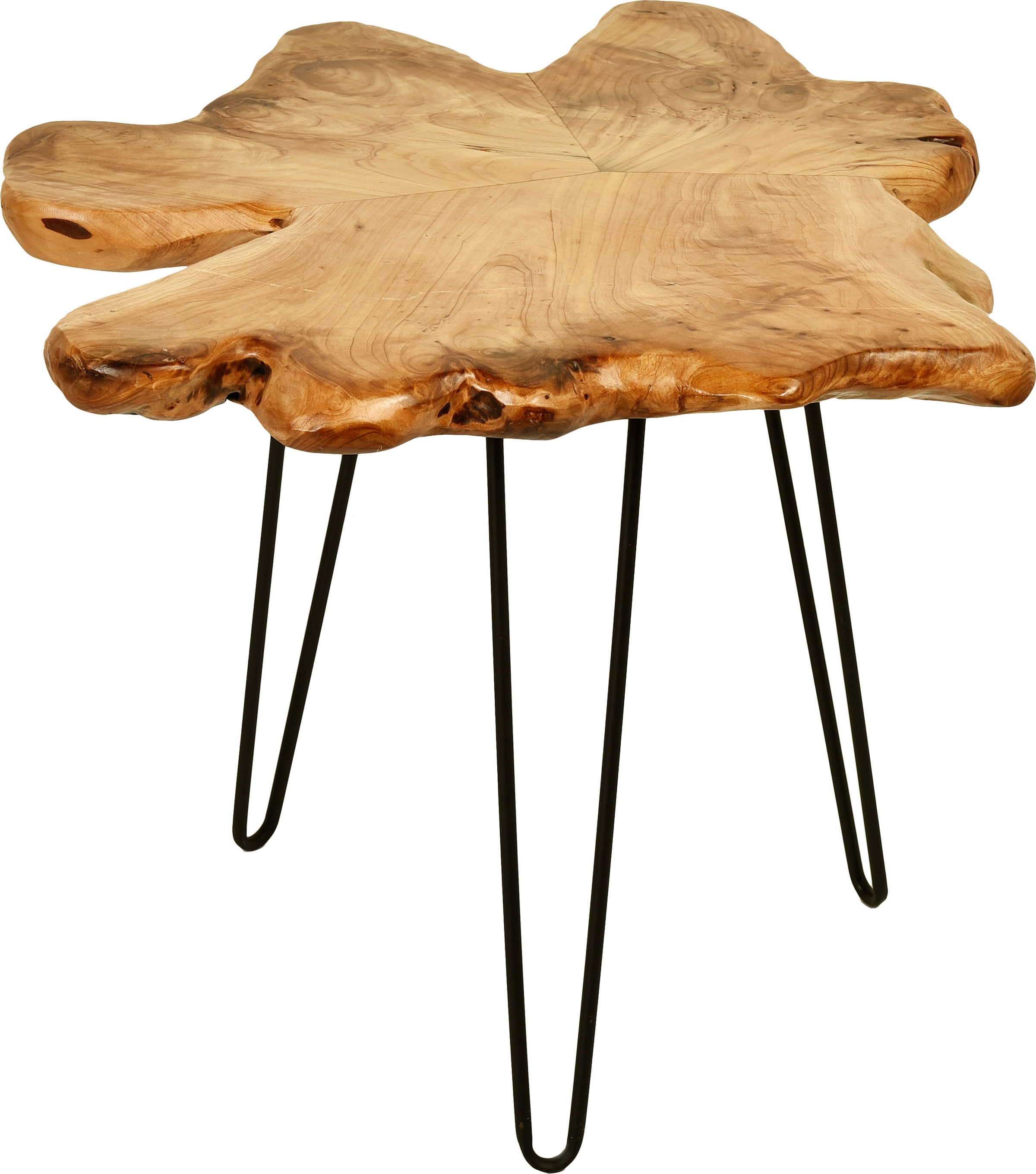 Kayoom Beistelltisch "Woody 410, Beistelltisch aus Naturmaterial, Holz-Tisc günstig online kaufen